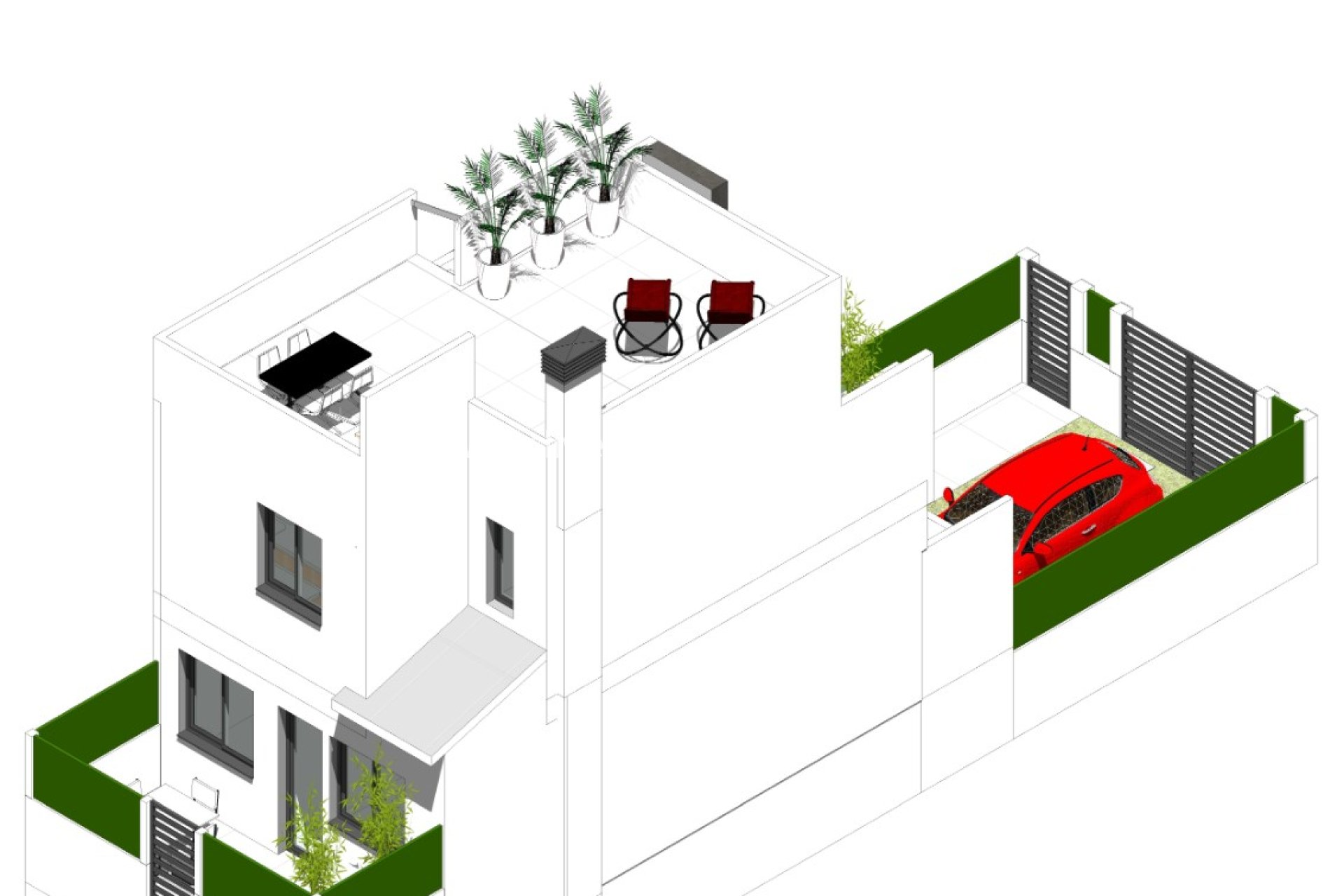  - 2. Town house -
