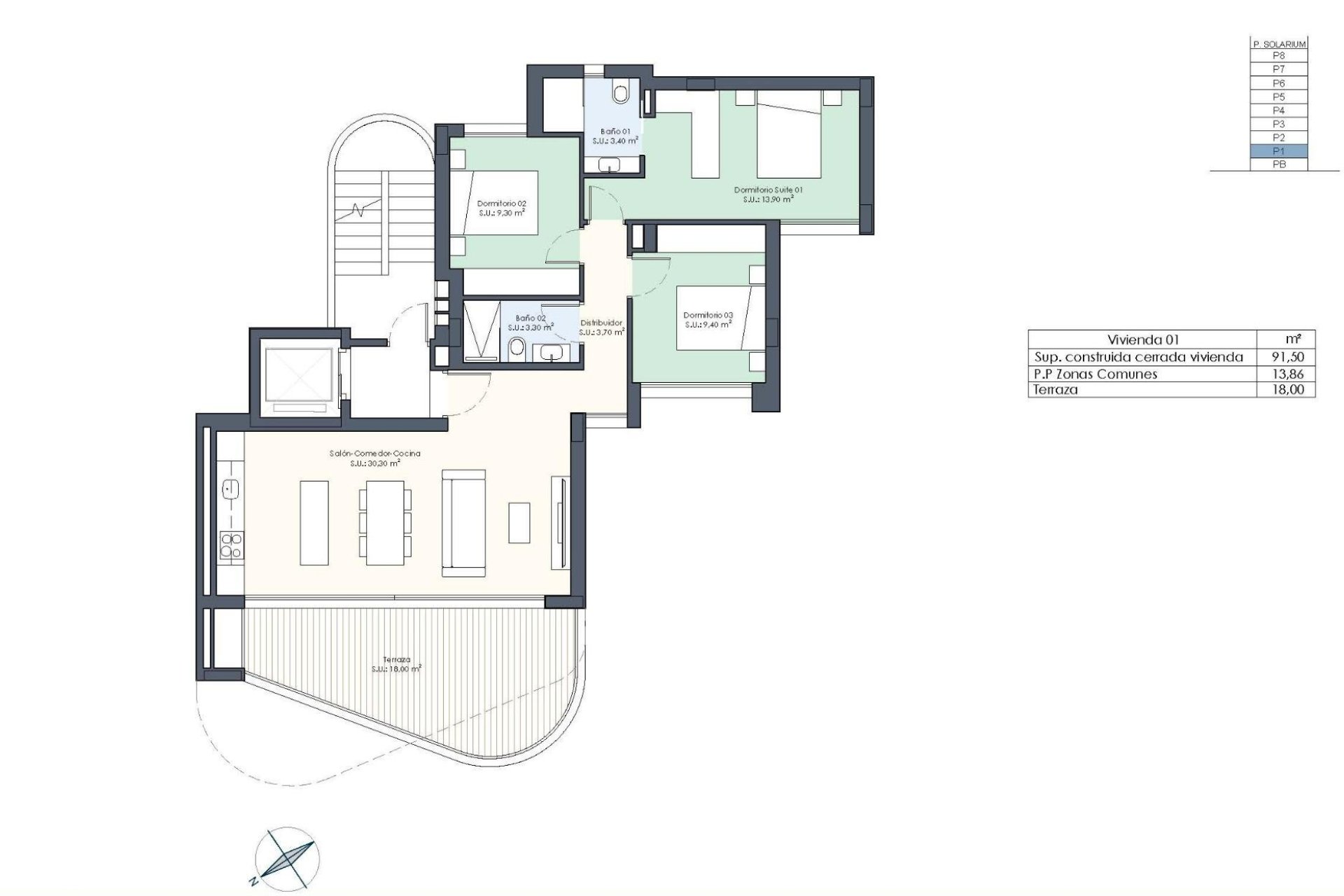  - Apartments -
Guardamar del Segura - Avenida del Puerto