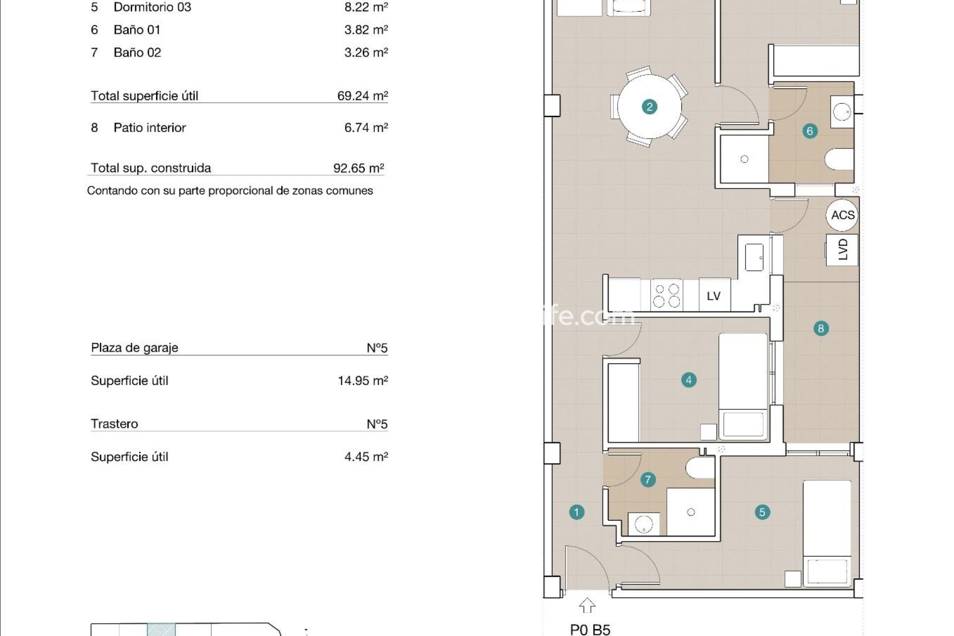  - Apartments -
 - Pueblo