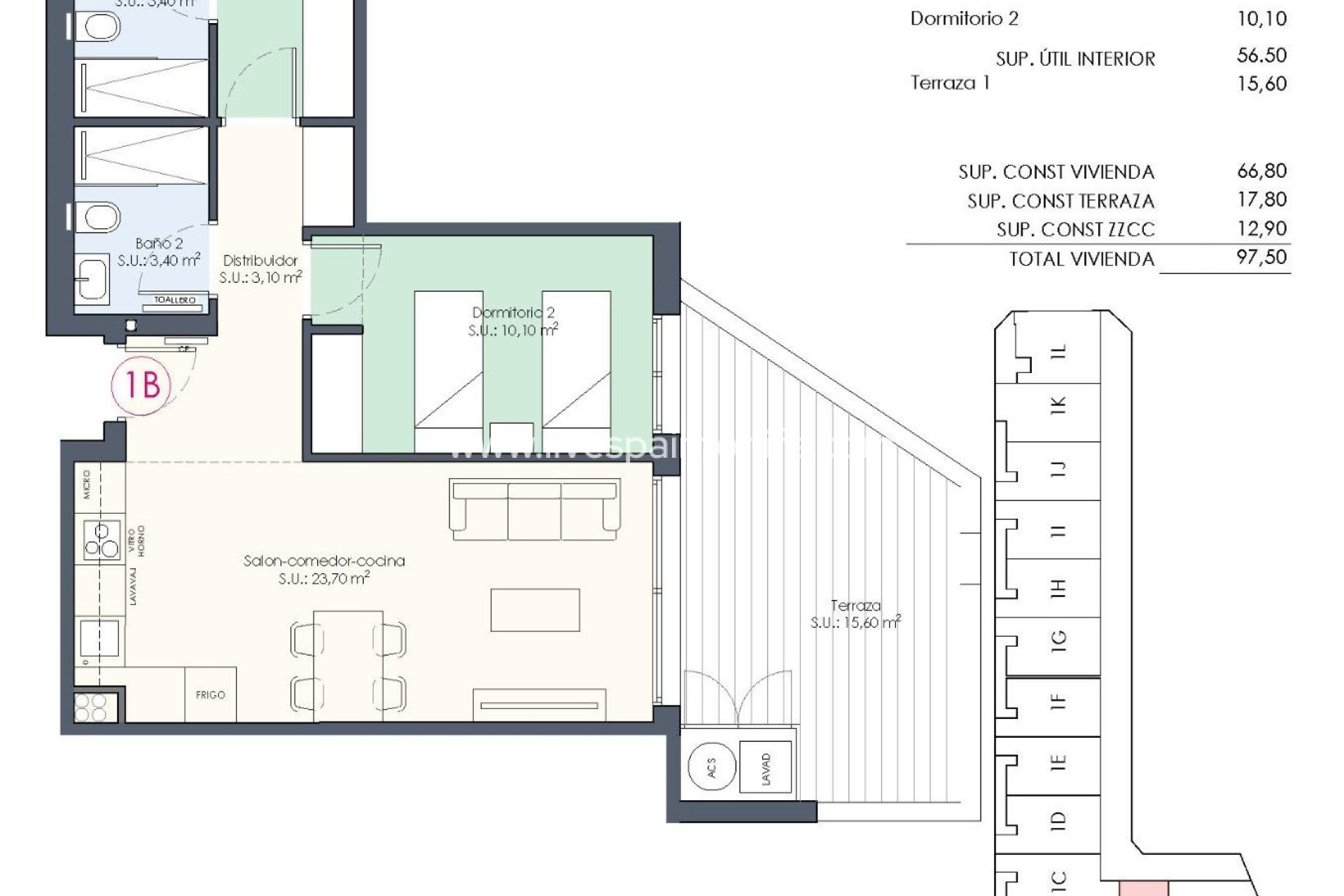  - Apartments -
 - Pueblo