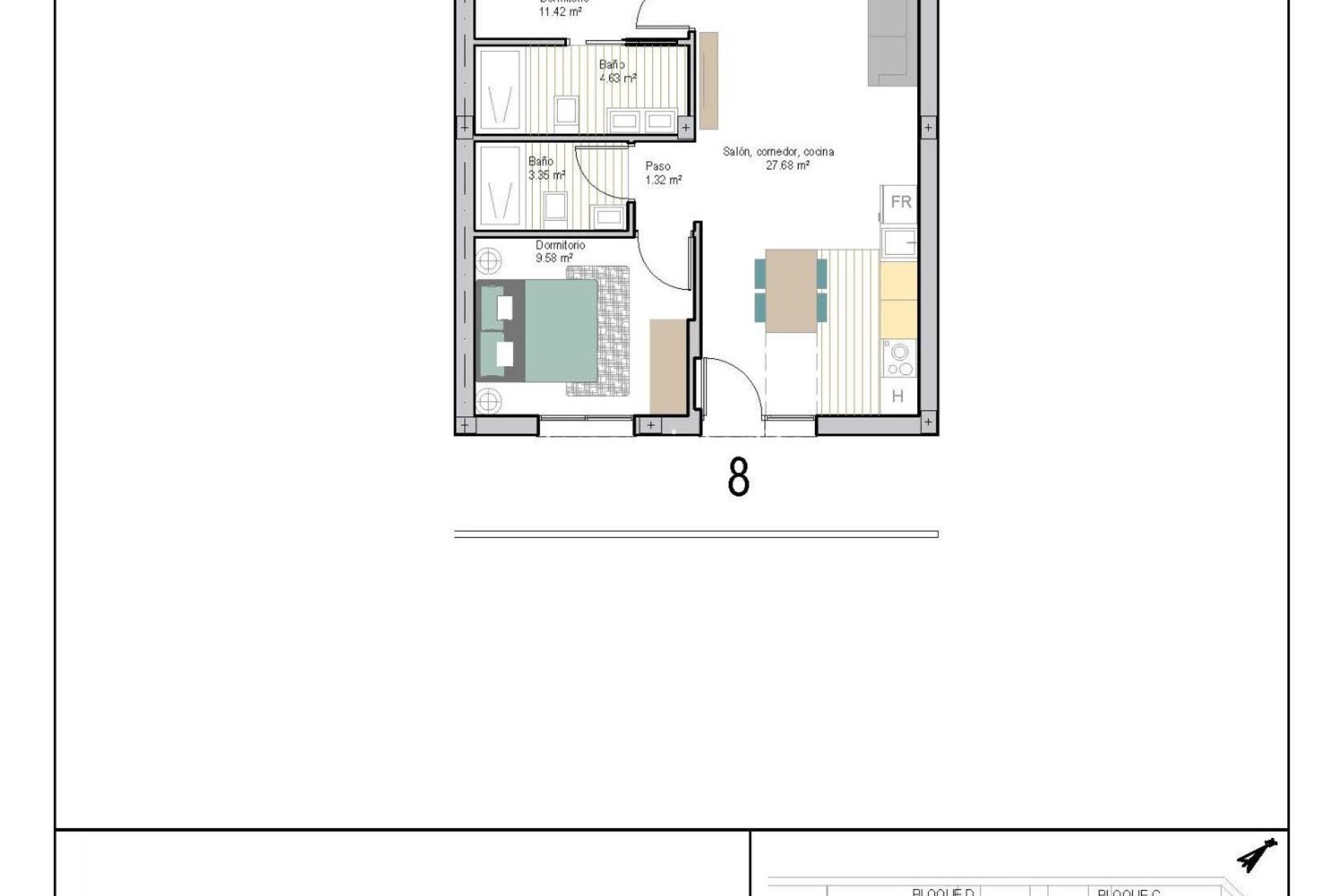  - Apartments -
 - San Cayetano