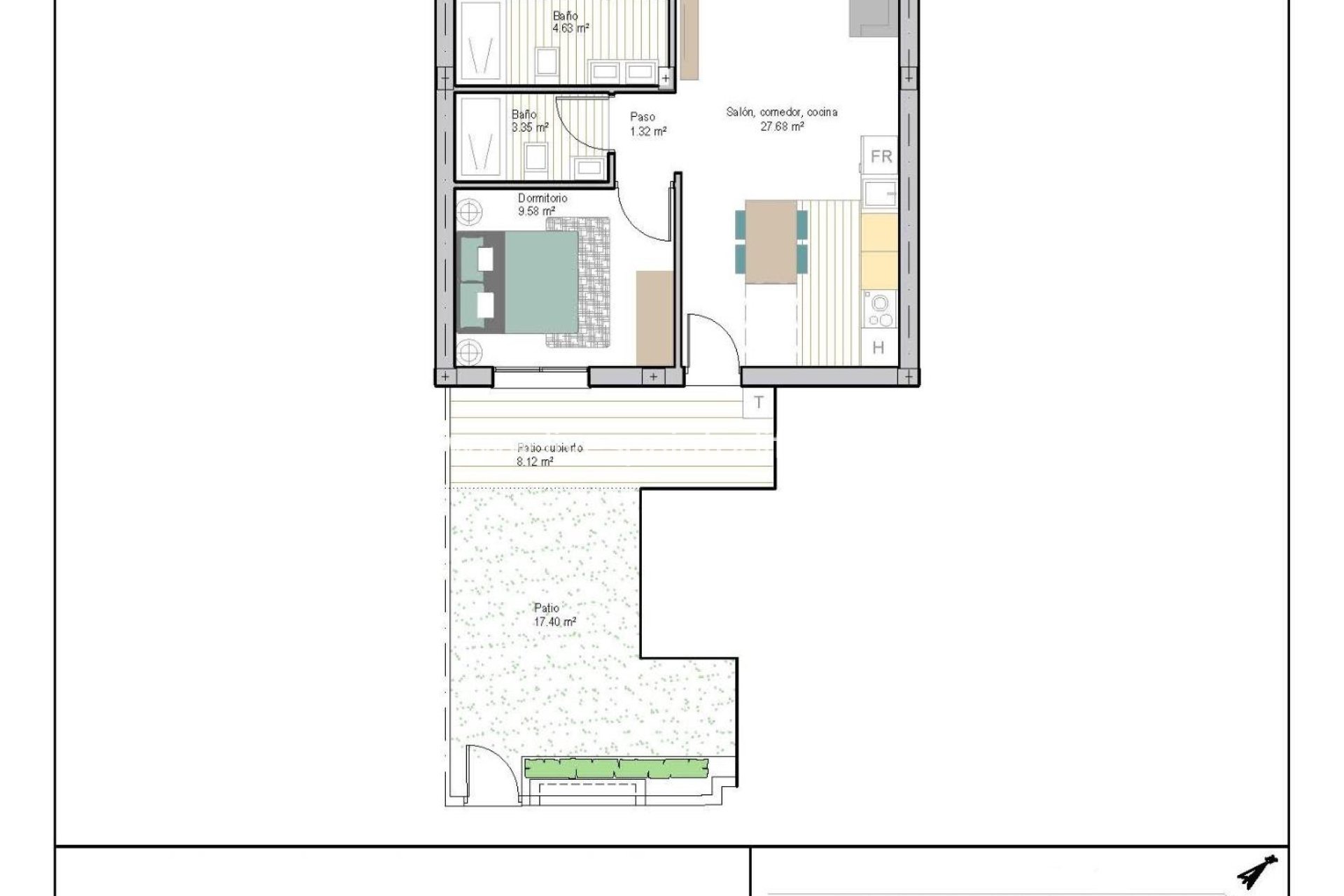  - Apartments -
 - San Cayetano