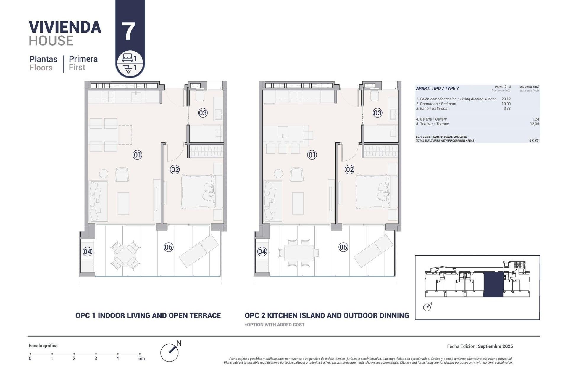  - Apartments -
Villajoyosa - Puntes del Moro