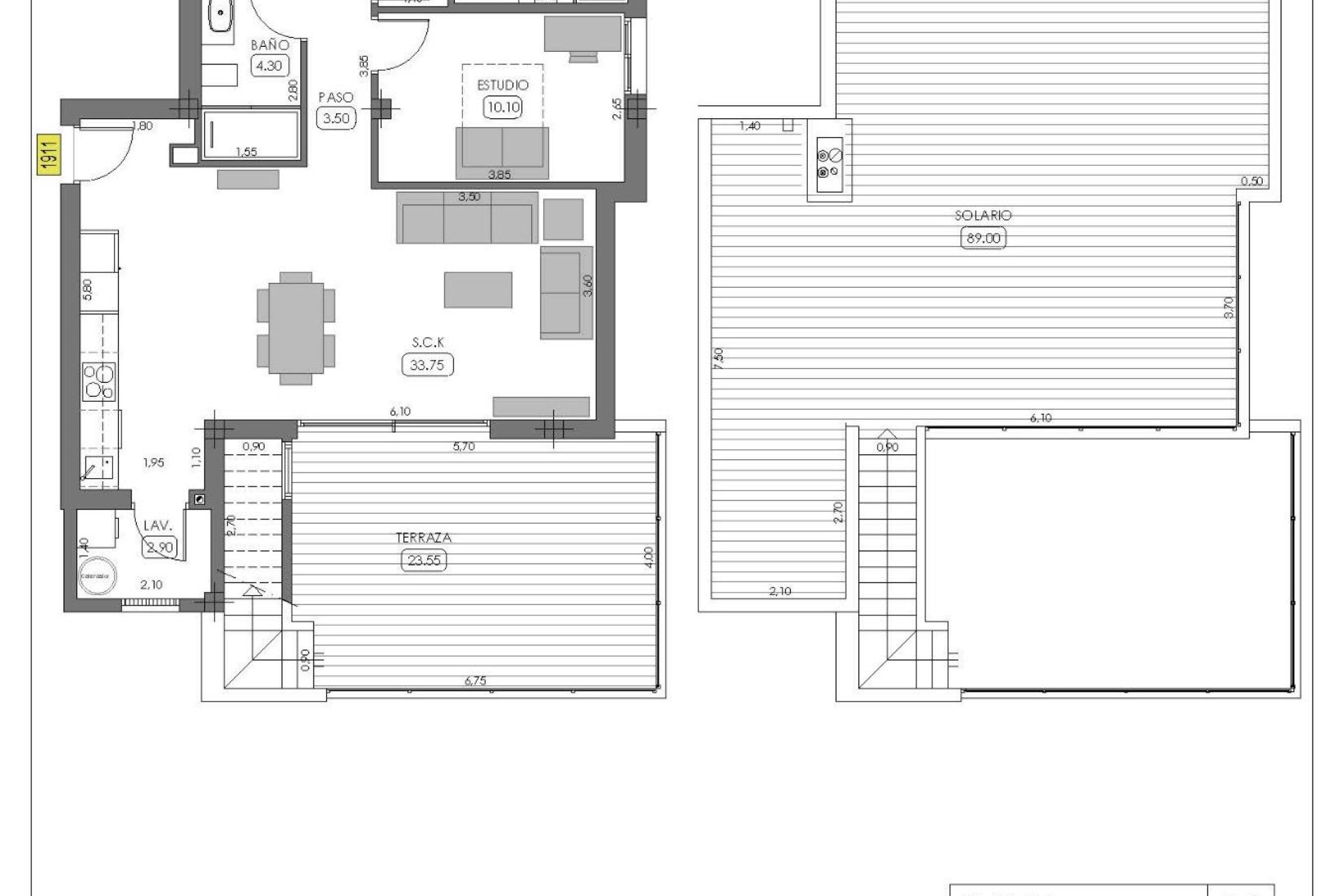  - Bungalow -
Algorfa - La Finca Golf