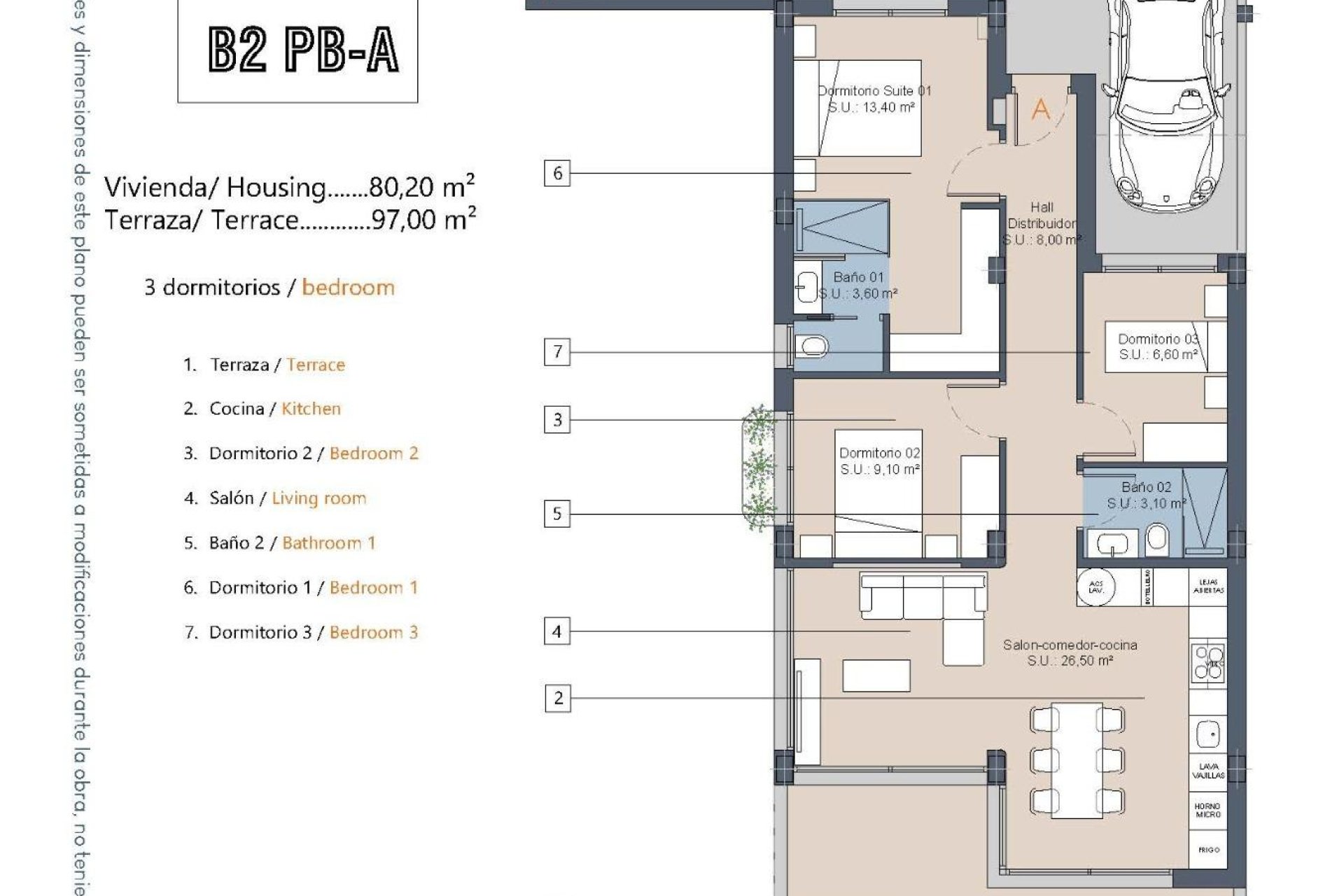  - Bungalow -
Los Alcázares - Serena Golf
