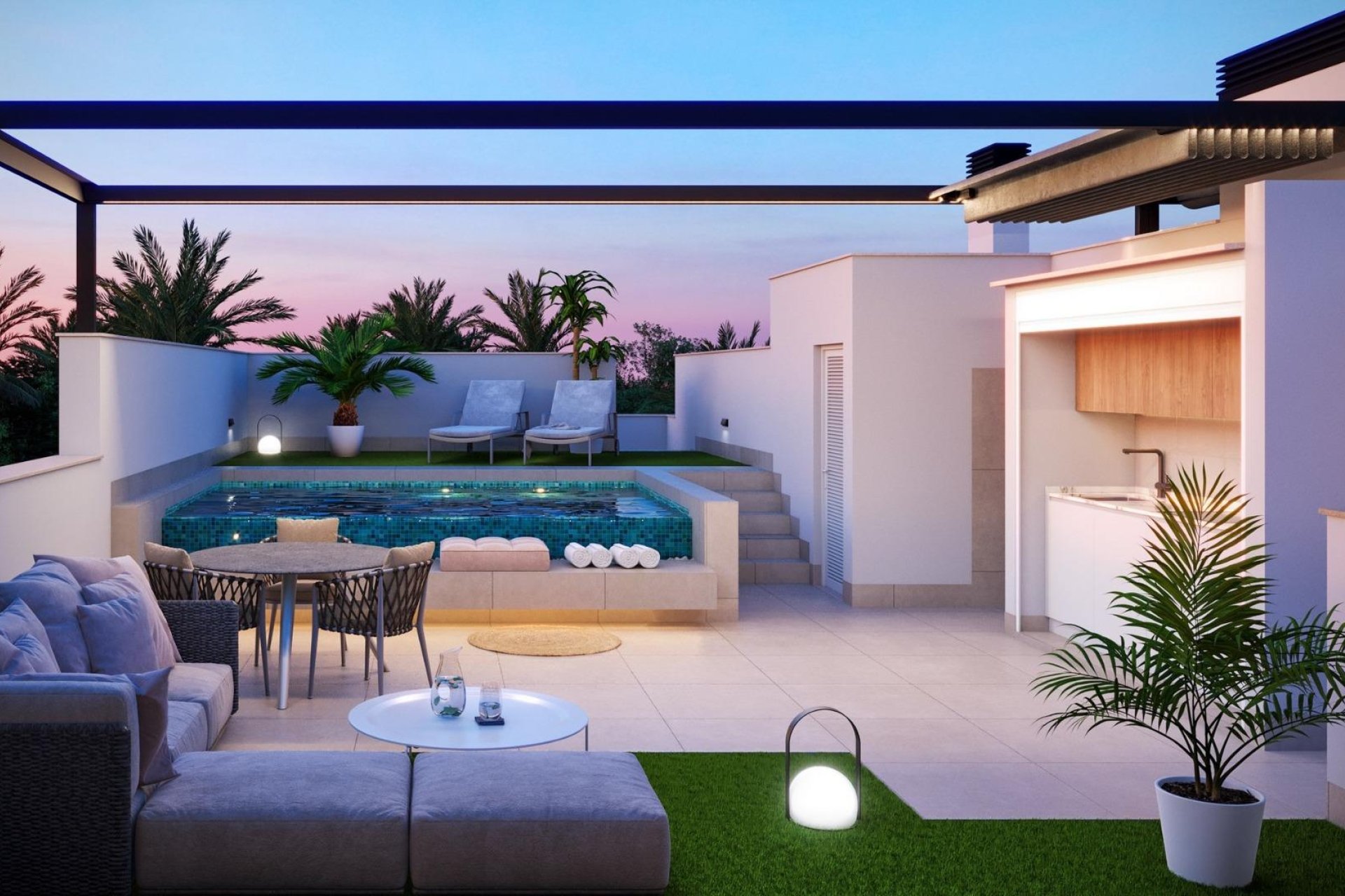  - Bungalow -
Pilar de la Horadada - parques de Andromeda