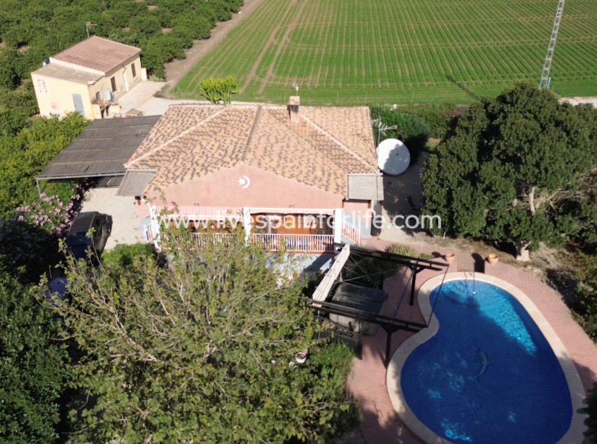 Herverkoop - Plattelandswoning -
Orihuela - San Bartolome