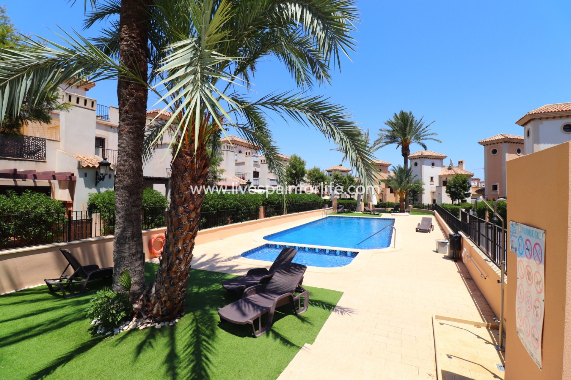 Herverkoop - Semi-detached house / Quad -
Algorfa - La Finca Golf
