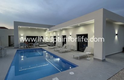 Maison de campagne - Nouvelle construction - Pinoso - Pinoso