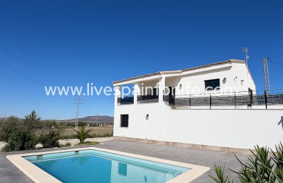 Maison de campagne - Nouvelle construction - Pinoso - Pinoso