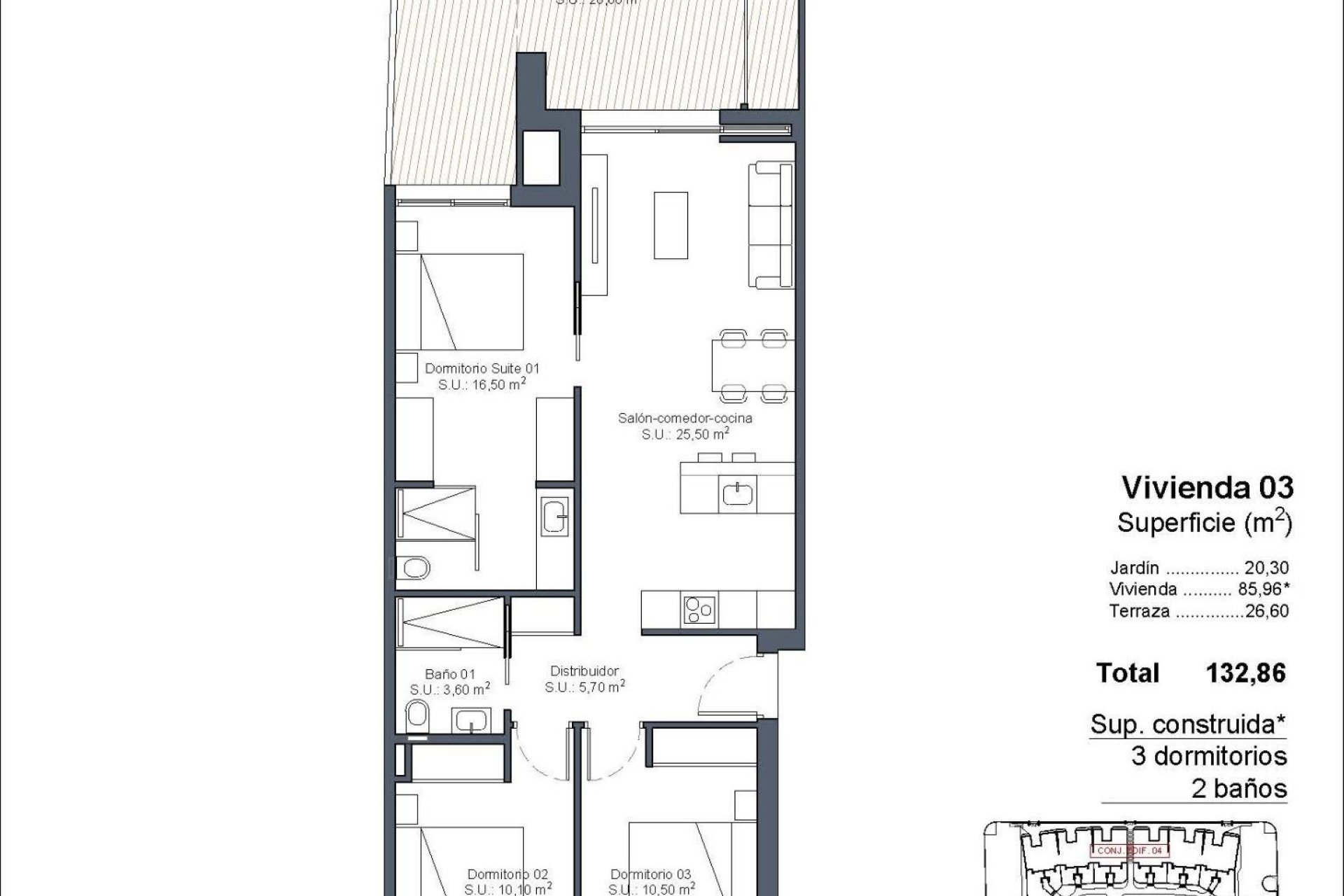 Neubau - Bungalow -
Ciudad Quesada - Lo Marabu
