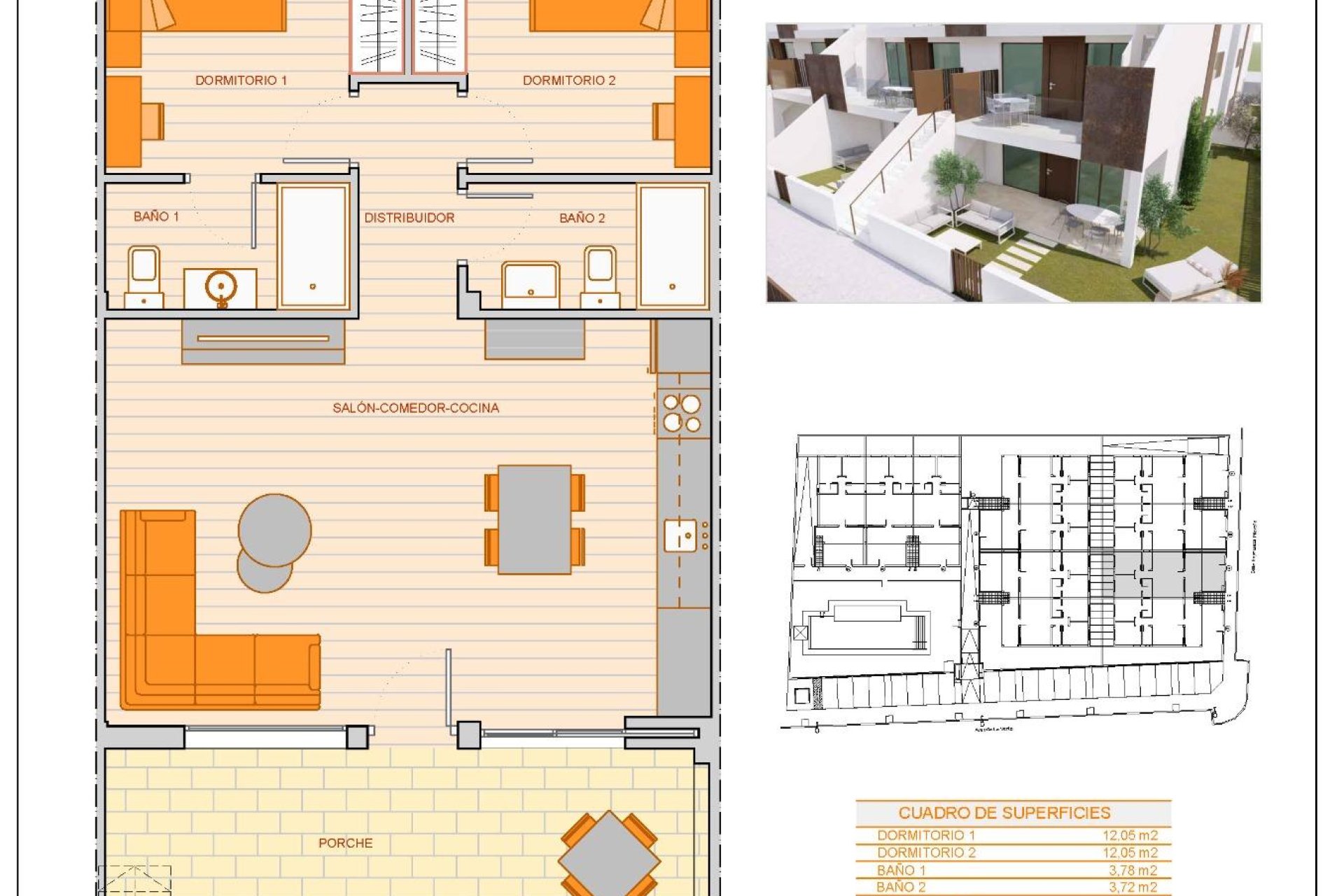 Neubau - Bungalow -
Pilar de la Horadada - Pueblo