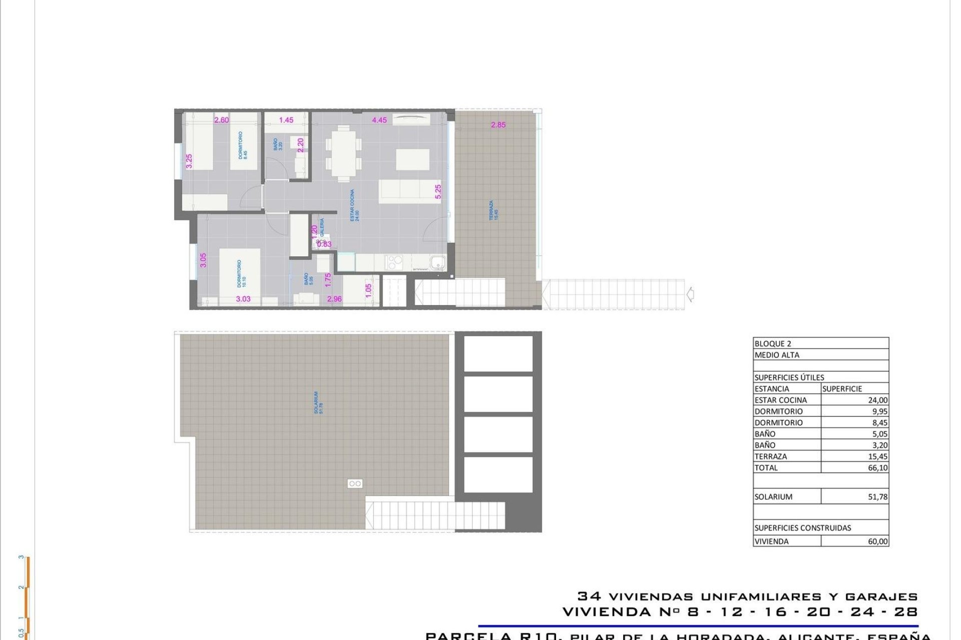 Neubau - Bungalow -
Pilar de la Horadada - Pueblo