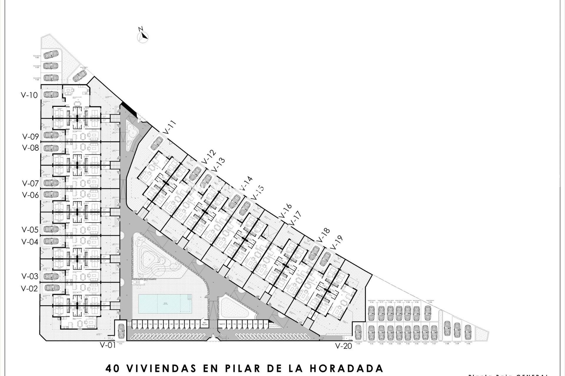 Neubau - Bungalow -
Pilar de la Horadada - Pueblo