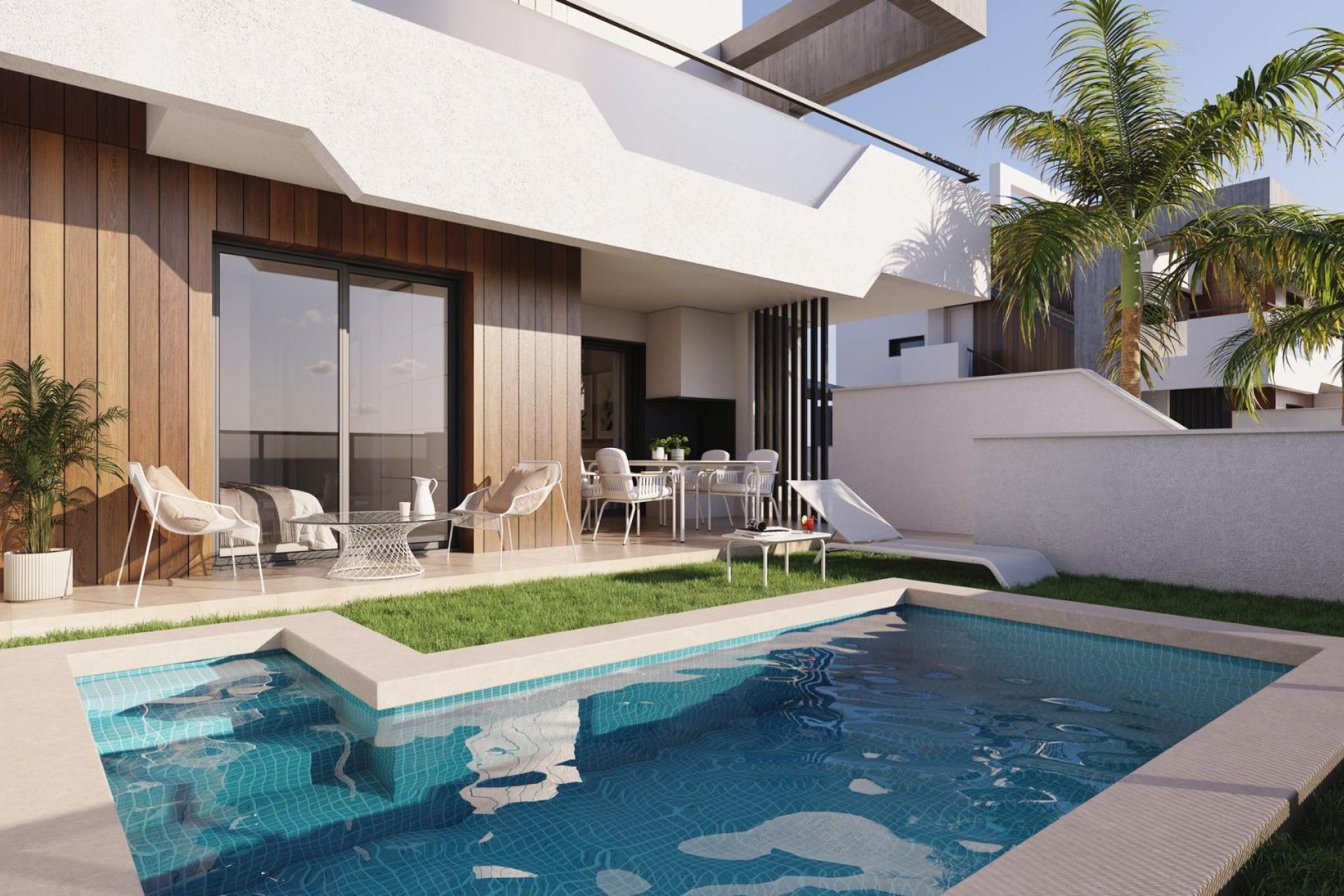 Neubau - Bungalow -
Puerto de Mazarron - Playa Negra