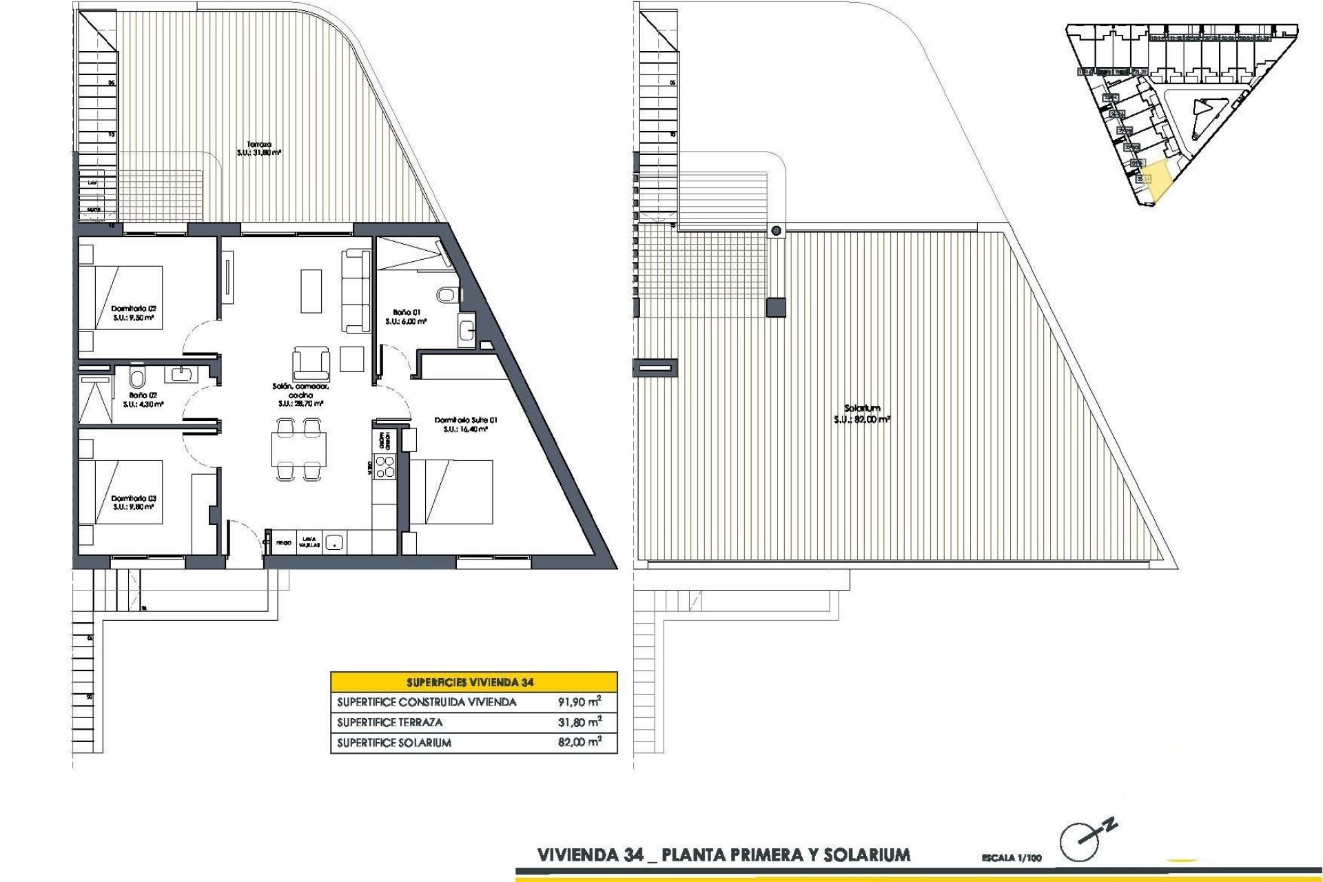 Neubau - Bungalow -
San Fulgencio - Pueblo