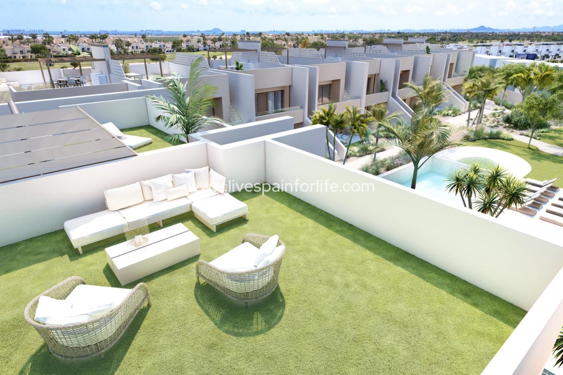 Neubau - Bungalow -
San Javier - Roda Golf