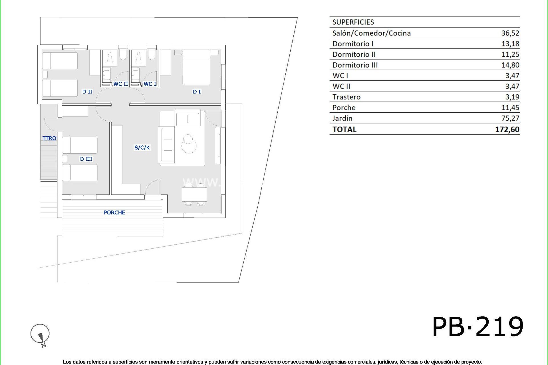 Neubau - Bungalow -
San Miguel De Salinas - Pueblo
