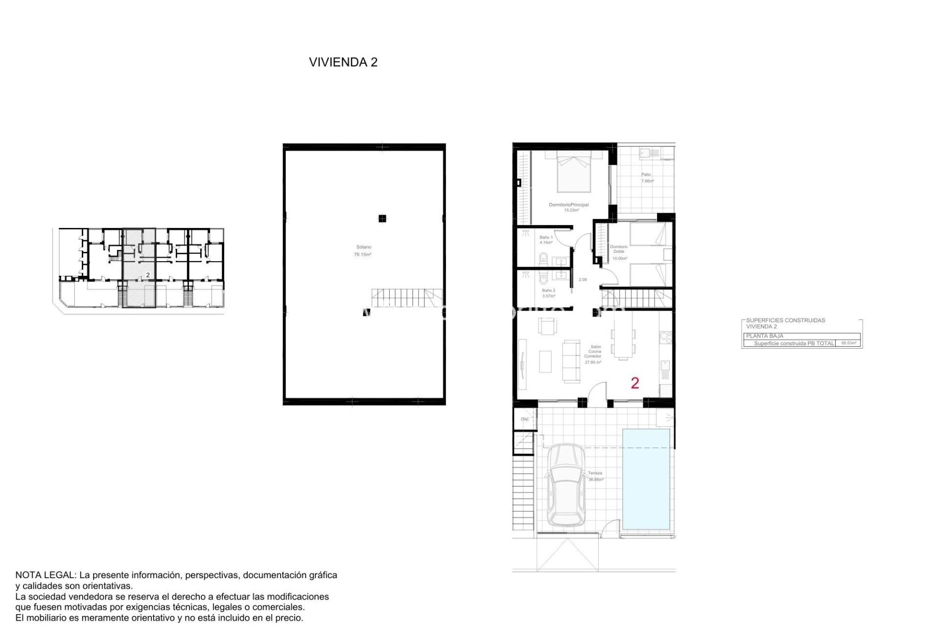 Neubau - Bungalow -
San Pedro del Pinatar - Las Esperanzas