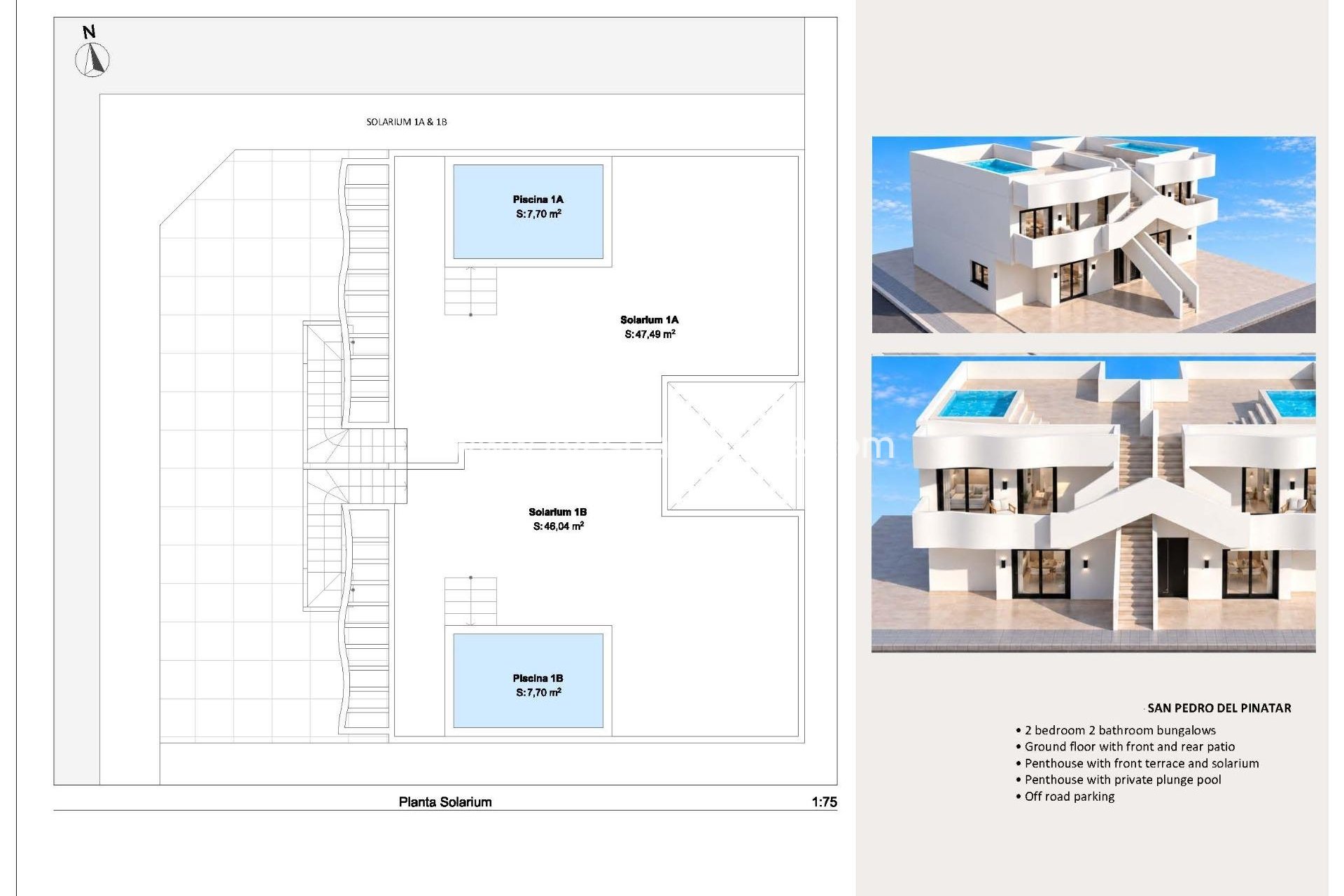 Neubau - Bungalow -
San Pedro del Pinatar - Los Peñascos