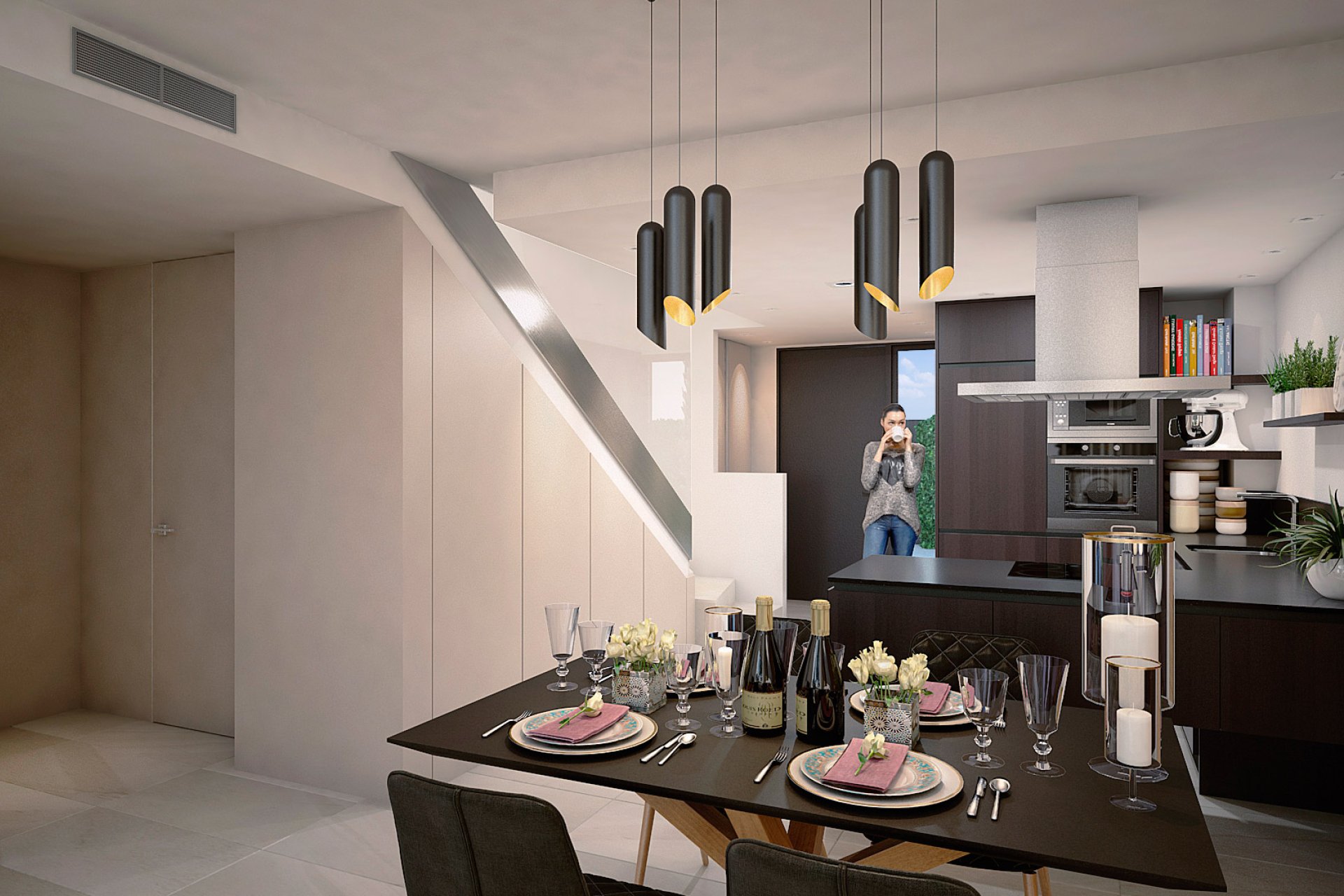 Neubau - Semi-detached house / Quad -
Algorfa - La Finca Golf