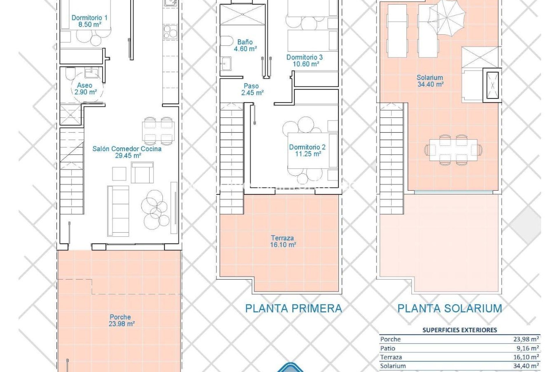 Neubau - Stadthaus -
Pilar de la Horadada - Lo Monte
