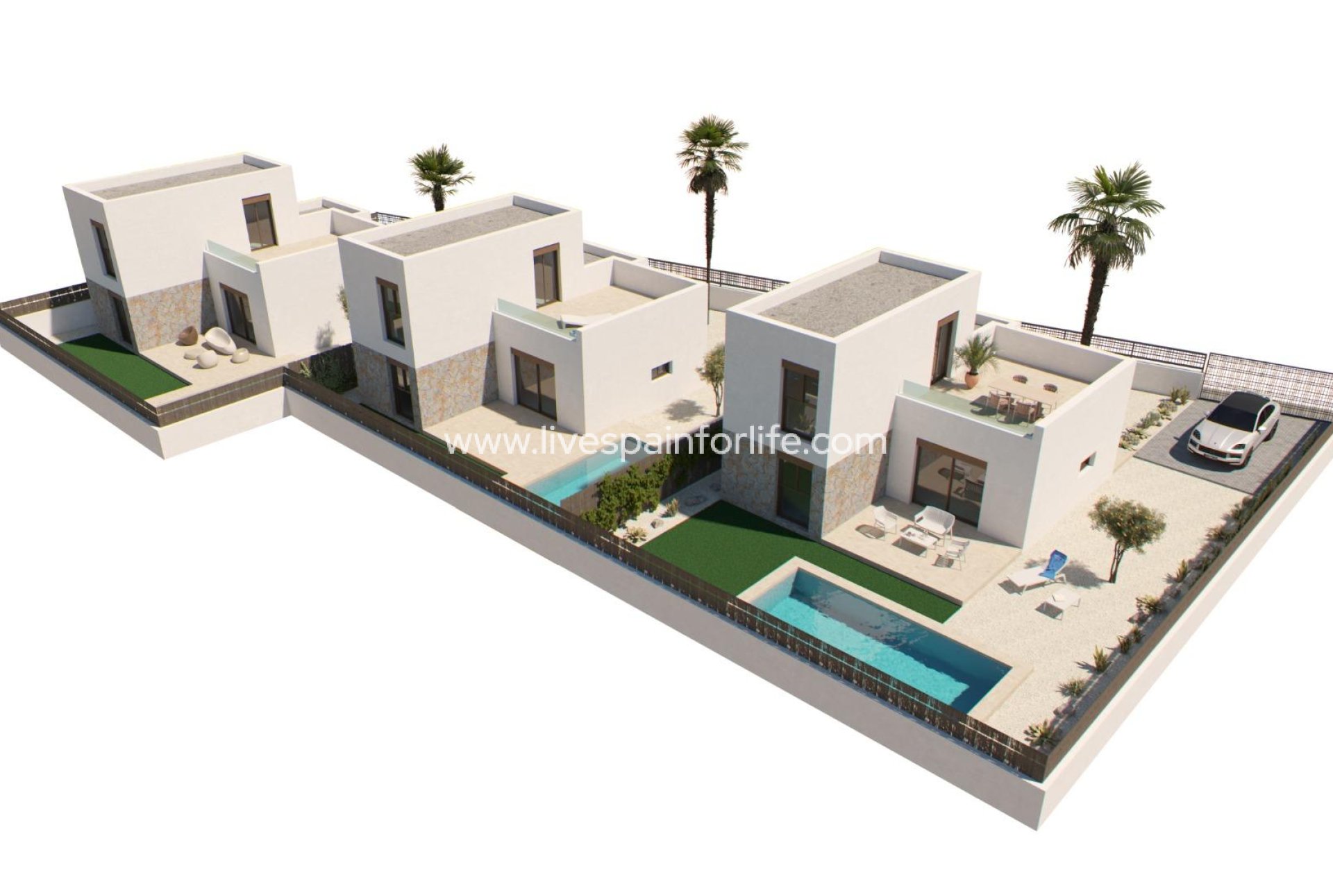 Neubau - Villa (freistehende) -
Algorfa - La Finca Golf