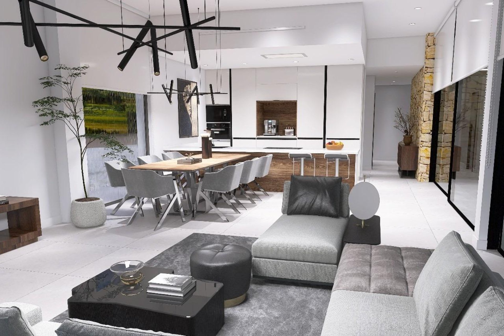 Neubau - Villa (freistehende) -
Aspe - Poligono 19