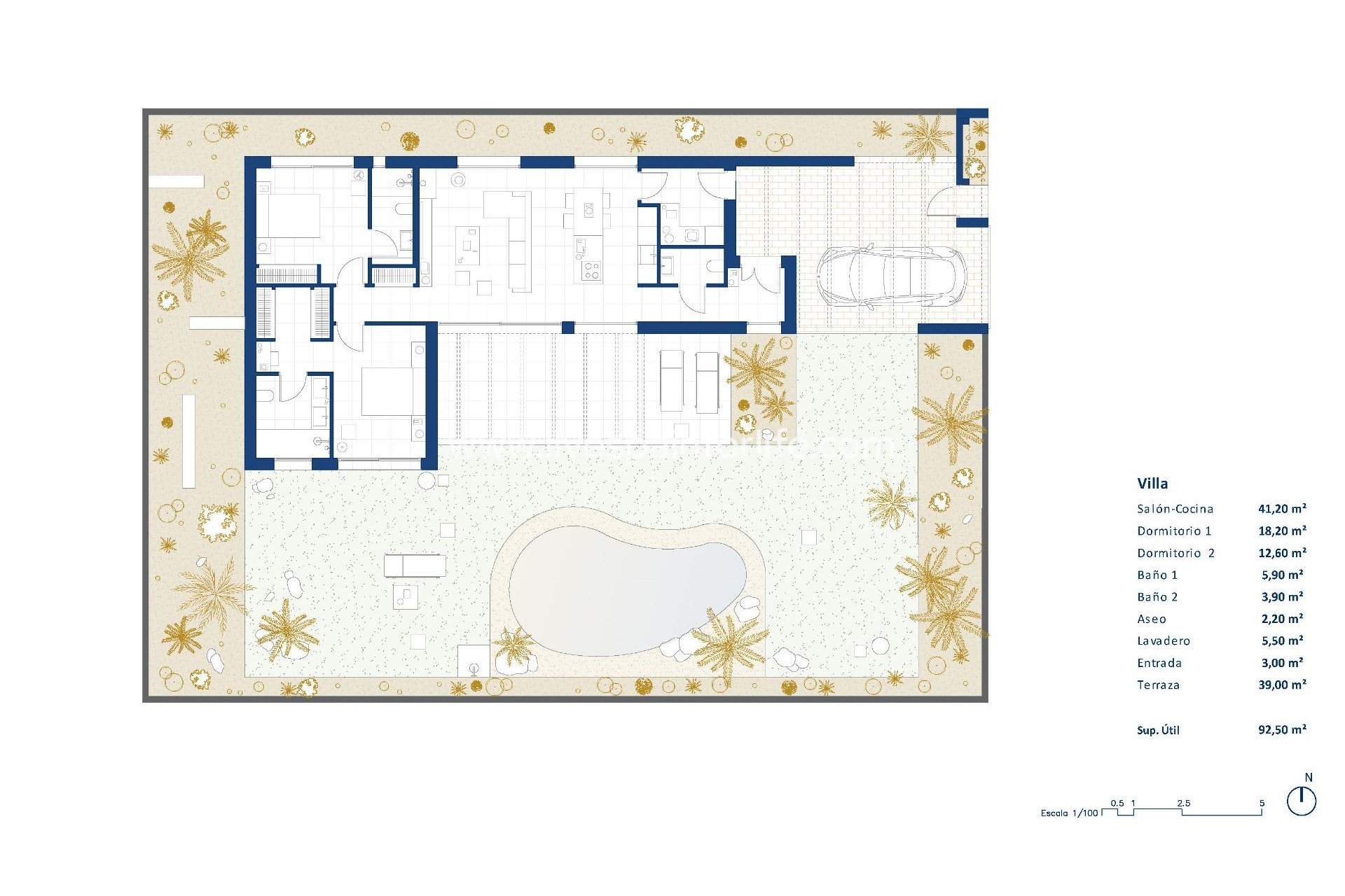 Neubau - Villa (freistehende) -
Banos y Mendigo - Altaona Golf