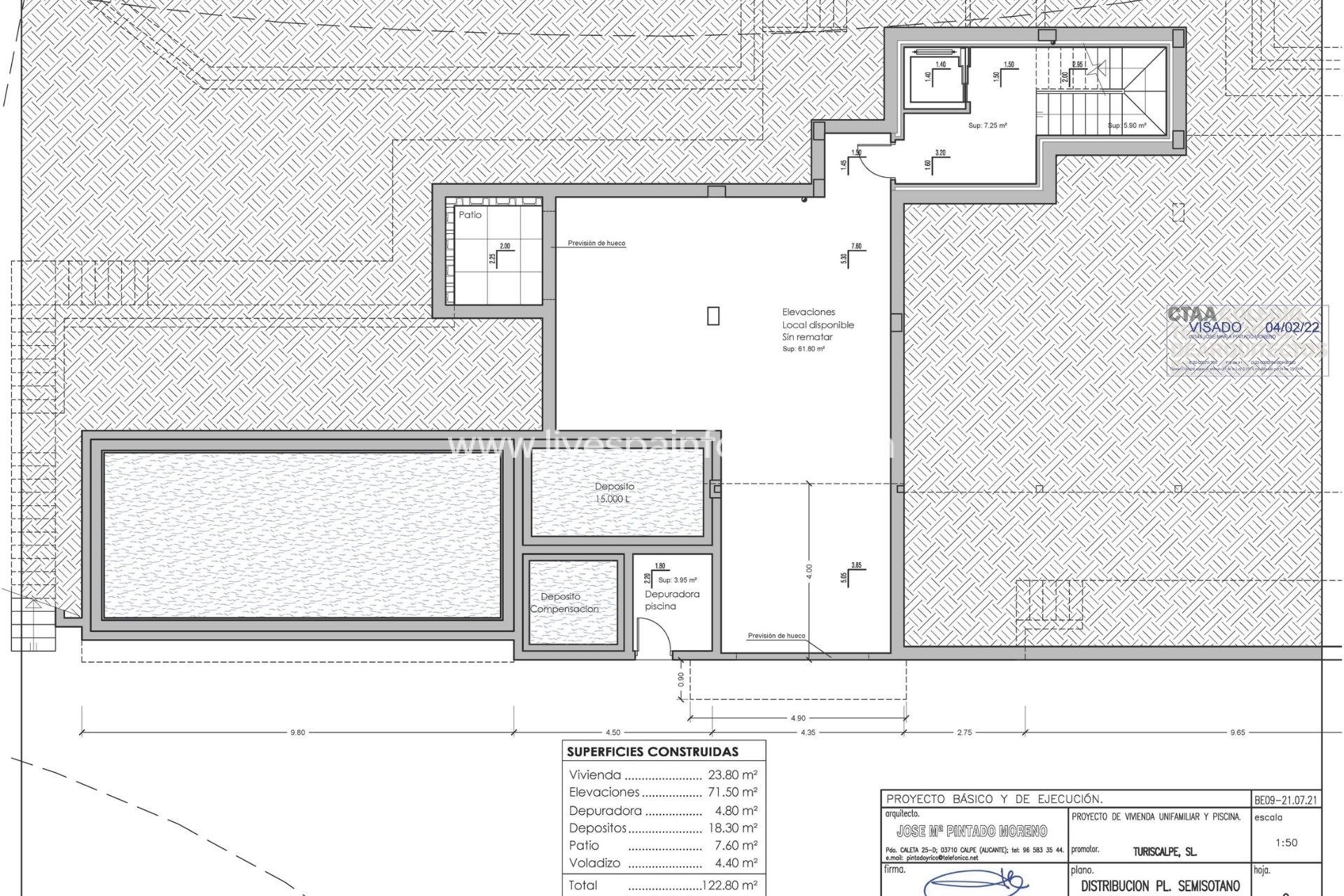Neubau - Villa (freistehende) -
Benissa - Racó Del Galeno