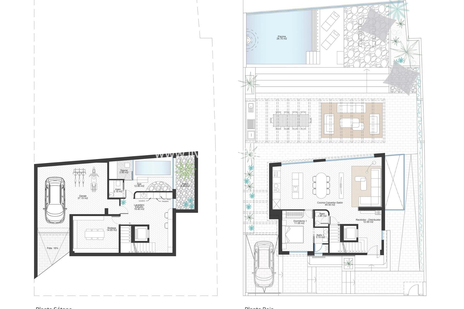Neubau - Villa (freistehende) -
Cabo de Palos - Cala Flores