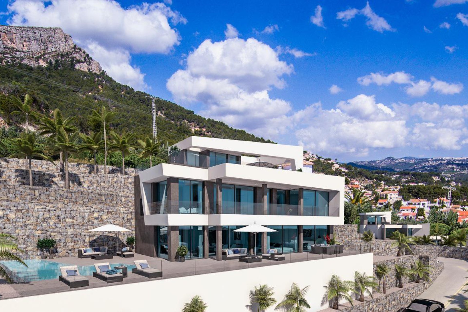 Neubau - Villa (freistehende) -
Calpe - Cucarres