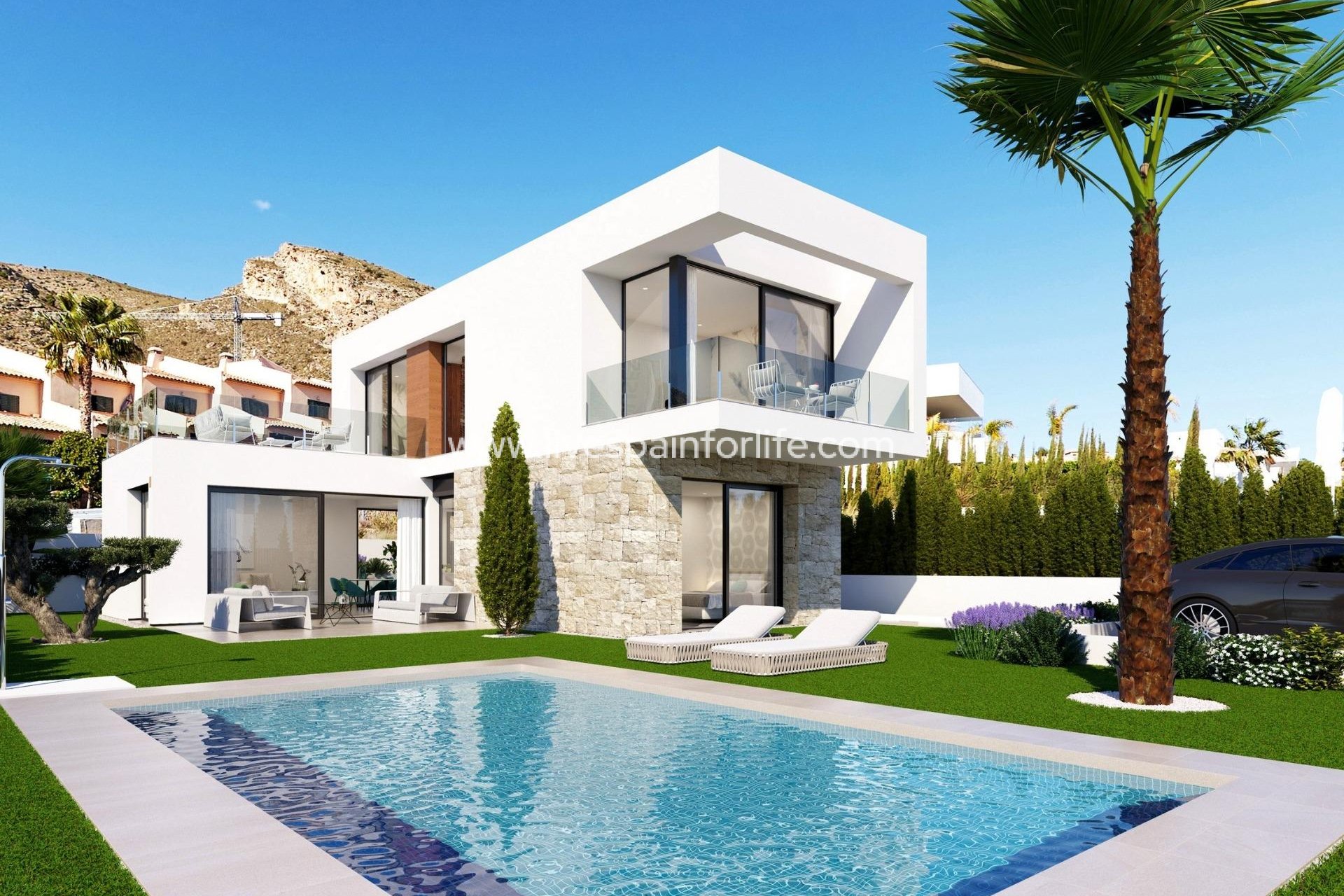 Neubau - Villa (freistehende) -
Finestrat - Sierra Cortina