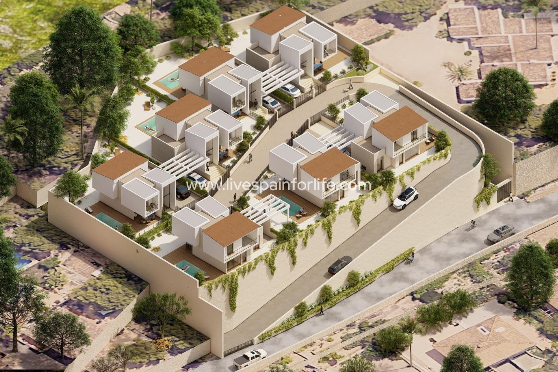 Neubau - Villa (freistehende) -
La Nucia - Escandinavia
