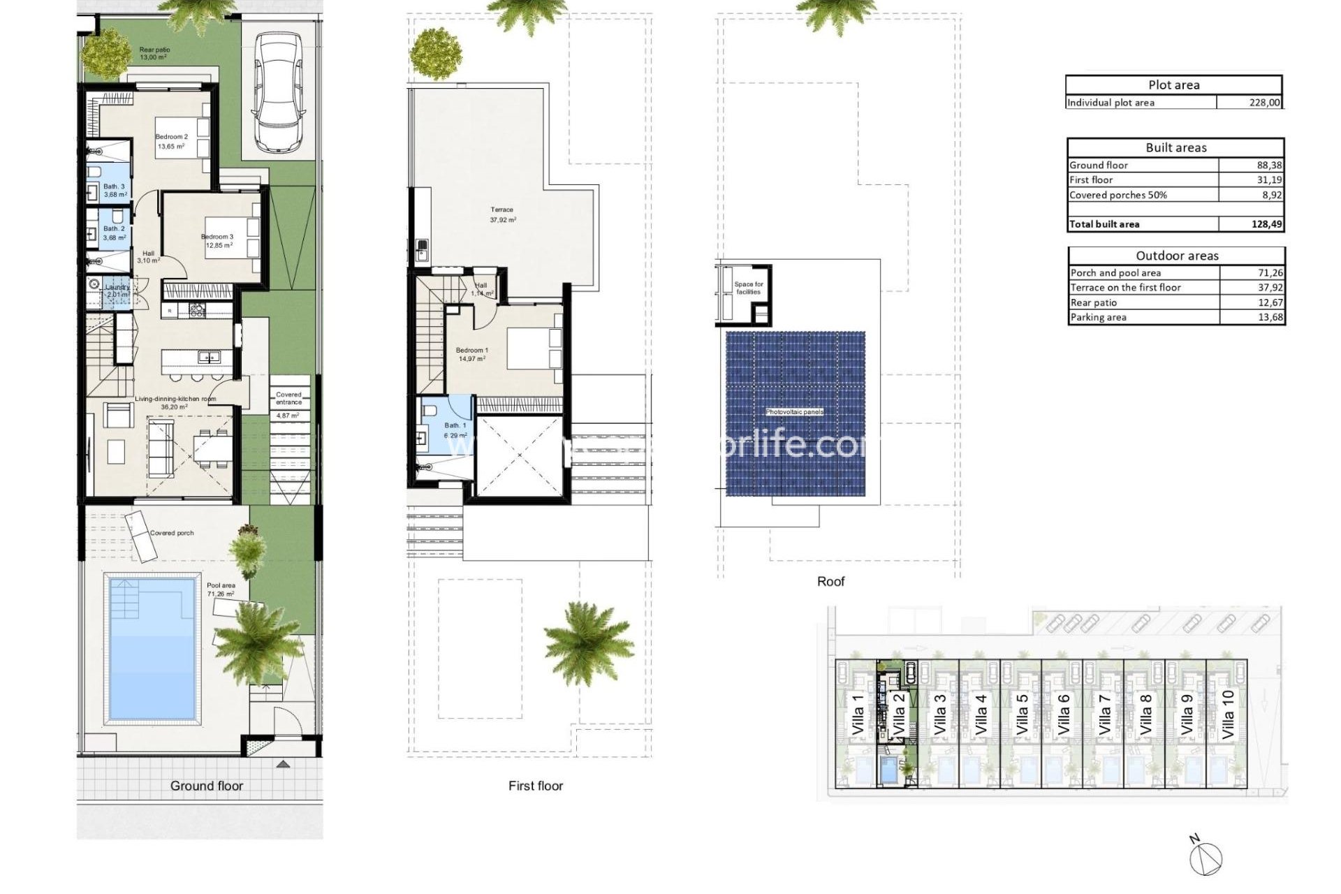 Neubau - Villa (freistehende) -
Los Nietos - Los Nietos playa