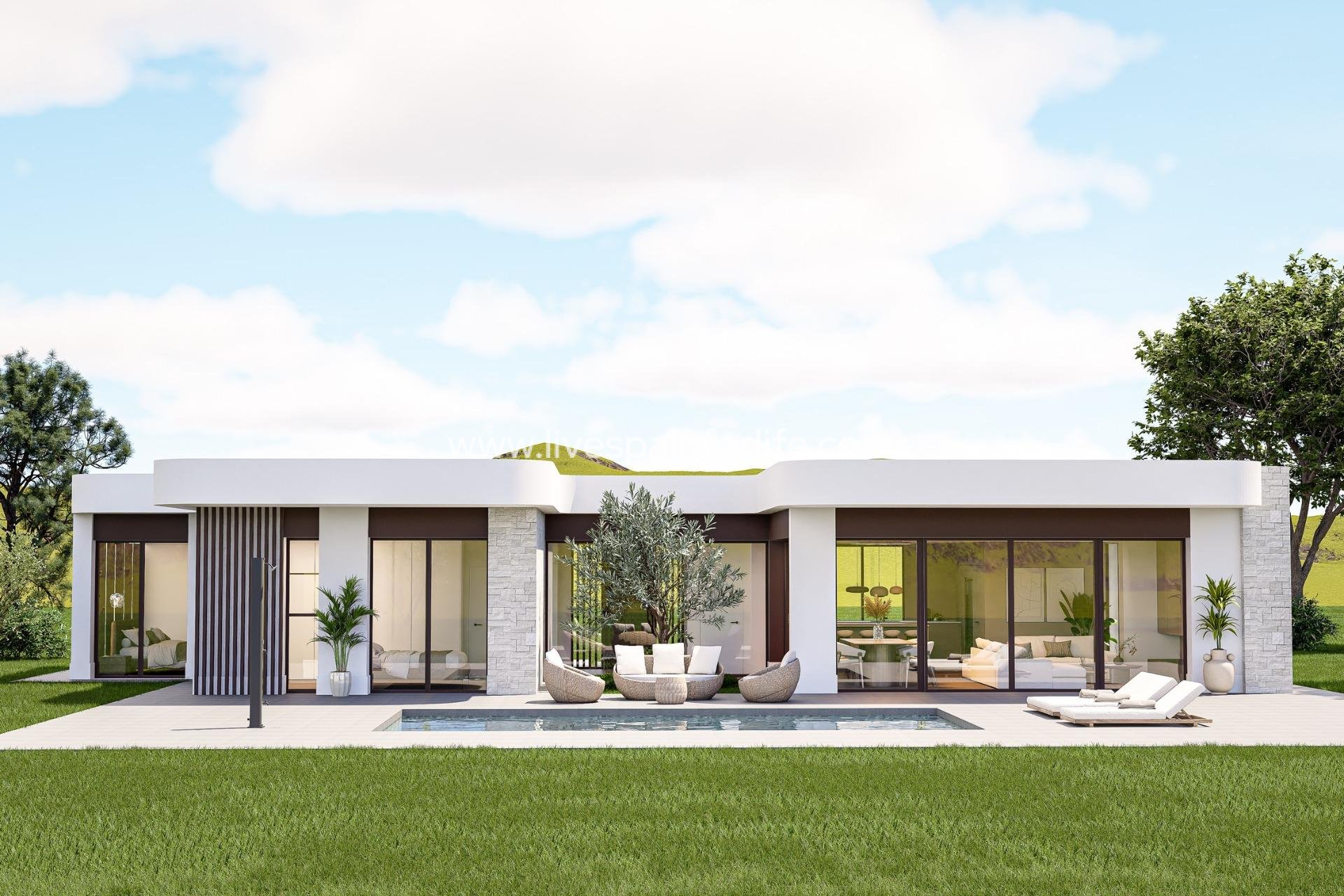 Neubau - Villa (freistehende) -
Pinoso - Lel