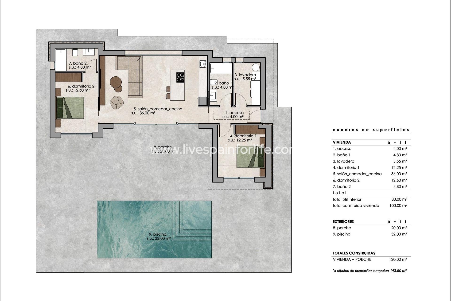 Neubau - Villa (freistehende) -
Pinoso - Lel