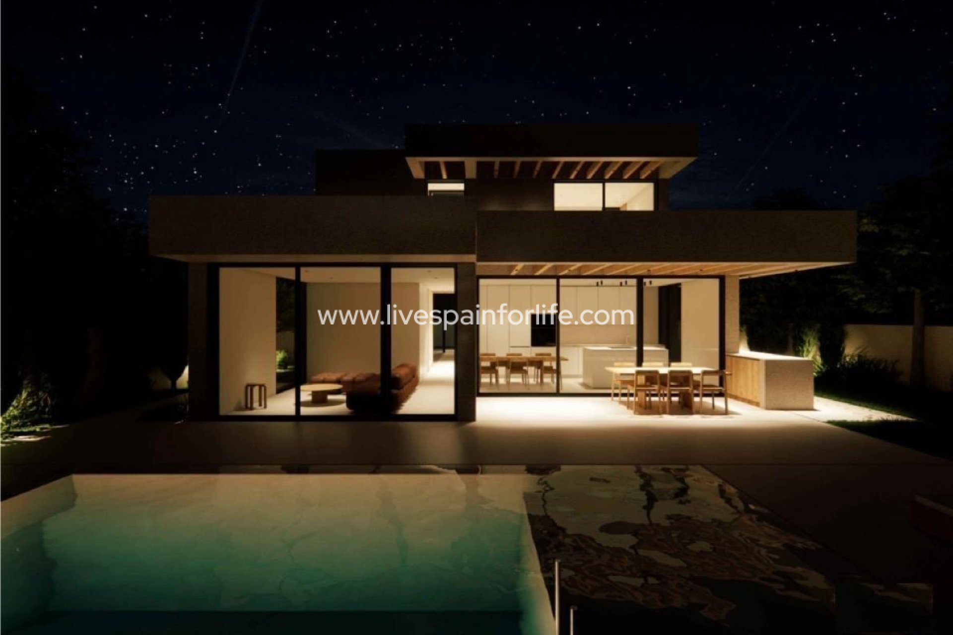 Neubau - Villa (freistehende) -
Polop - La Alberca