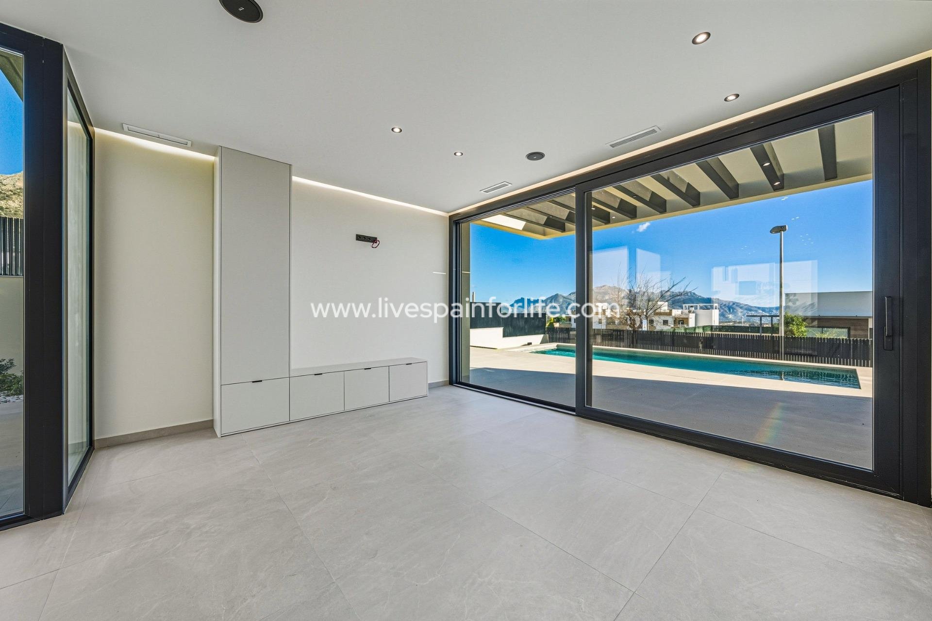 Neubau - Villa (freistehende) -
Polop - La Alberca