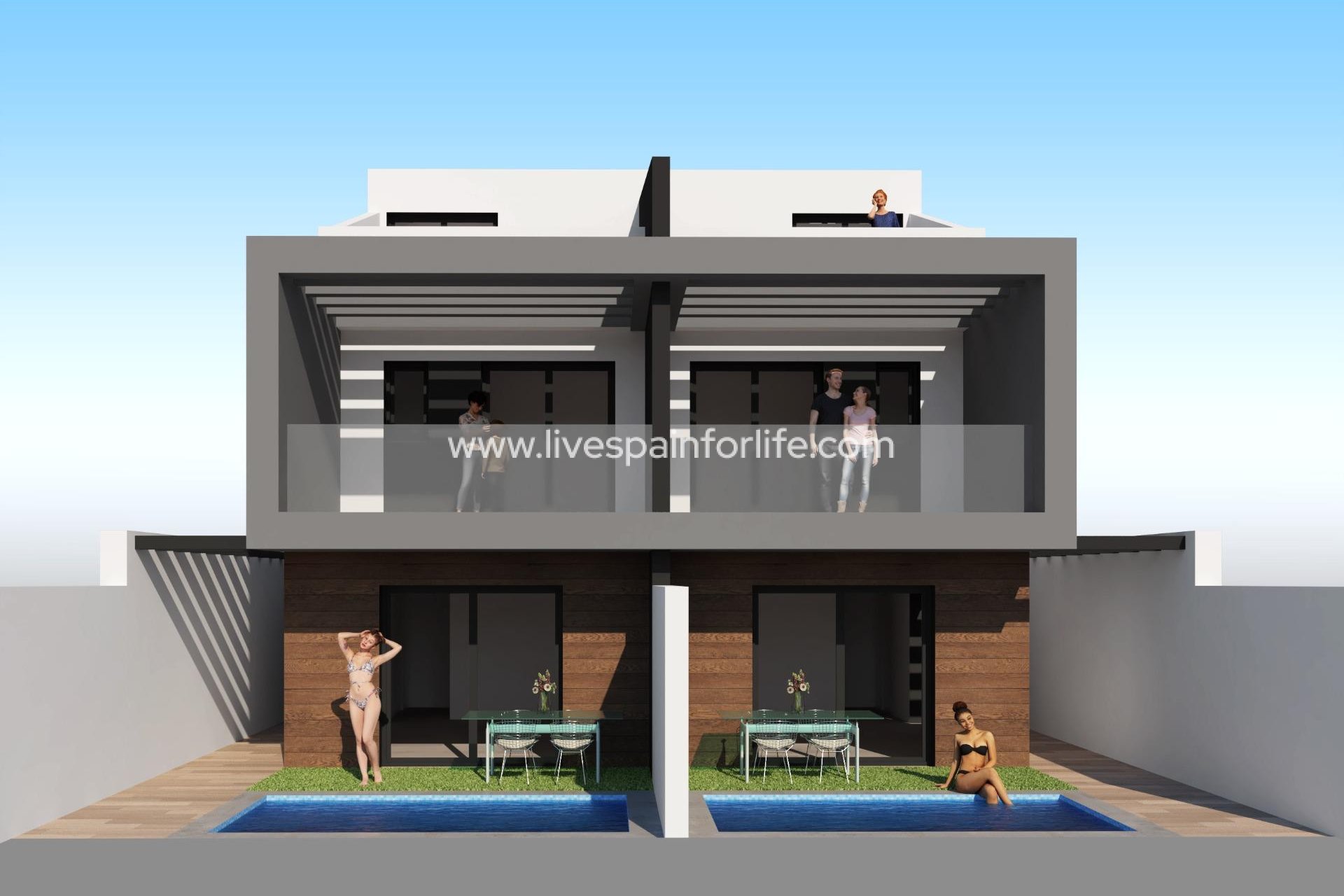 Neubau - Villa (freistehende) -
San Javier - Santiago de la Ribera