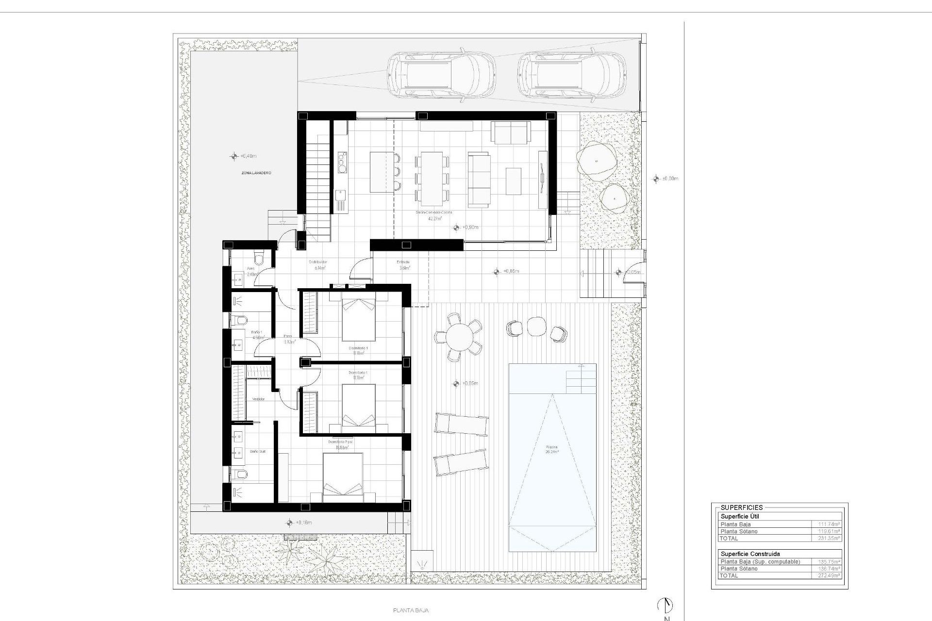 Neubau - Villa (freistehende) -
Torre Pacheco - Santa Rosalía