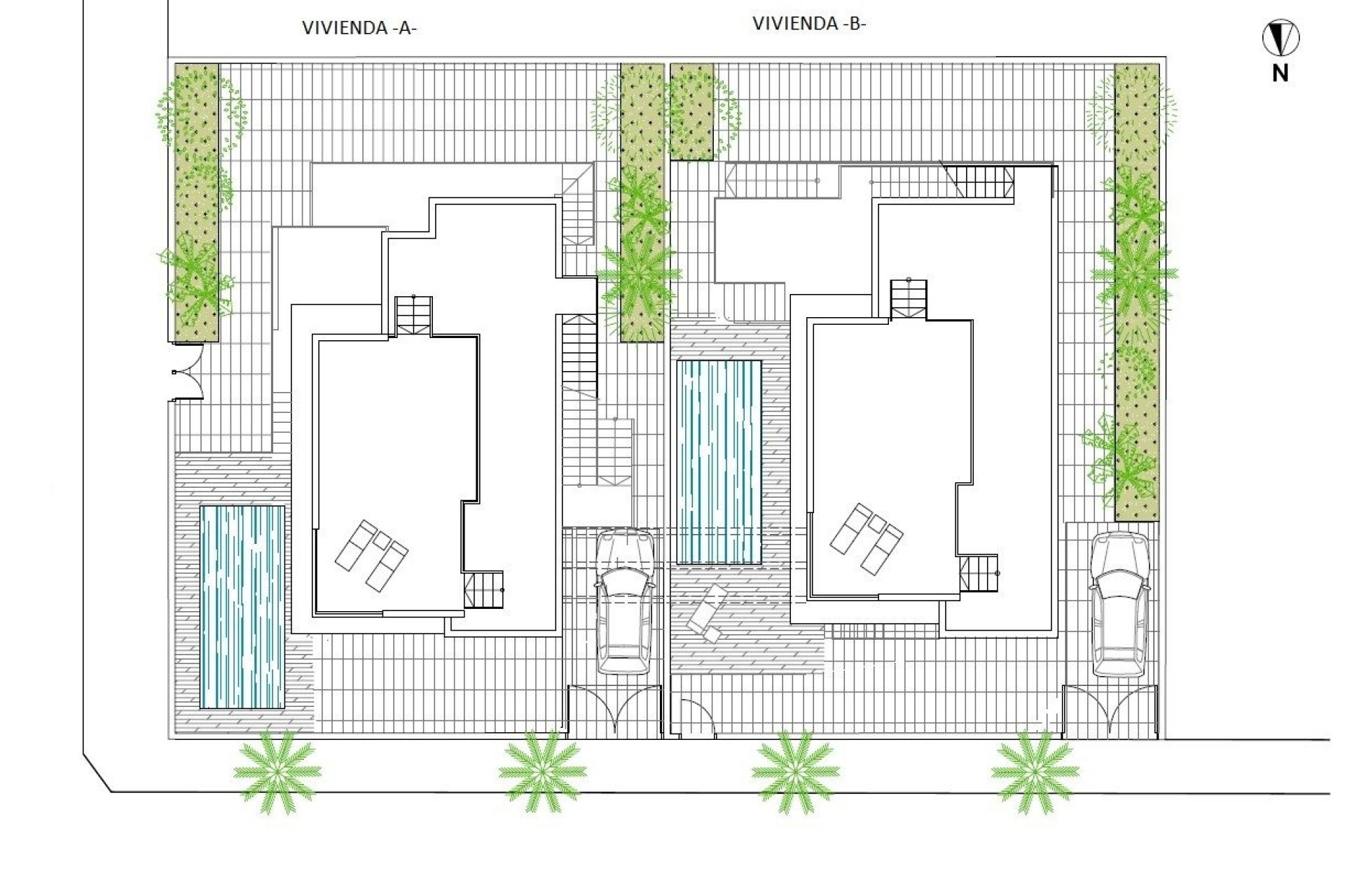 Neubau - Villa (freistehende) -
Torrevieja - La Mata
