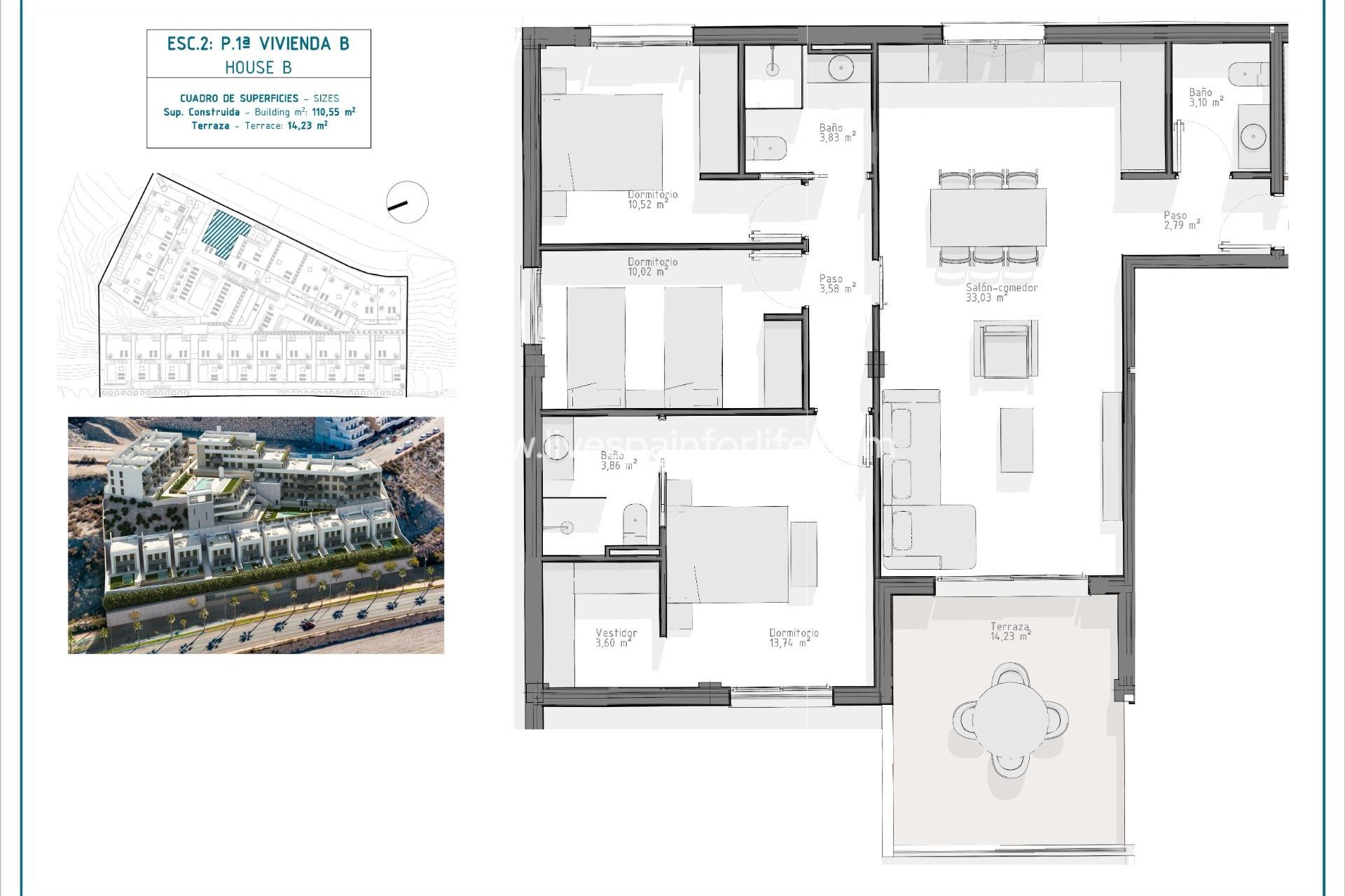 New build - Apartments -
Aguilas - Playa del Hornillo