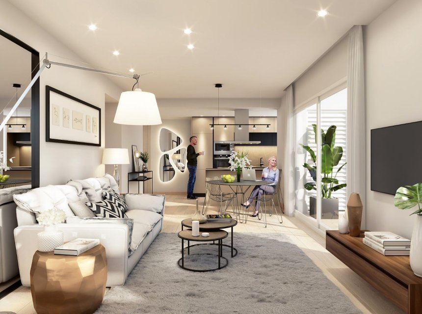 New build - Apartments -
Algorfa - La Finca Golf