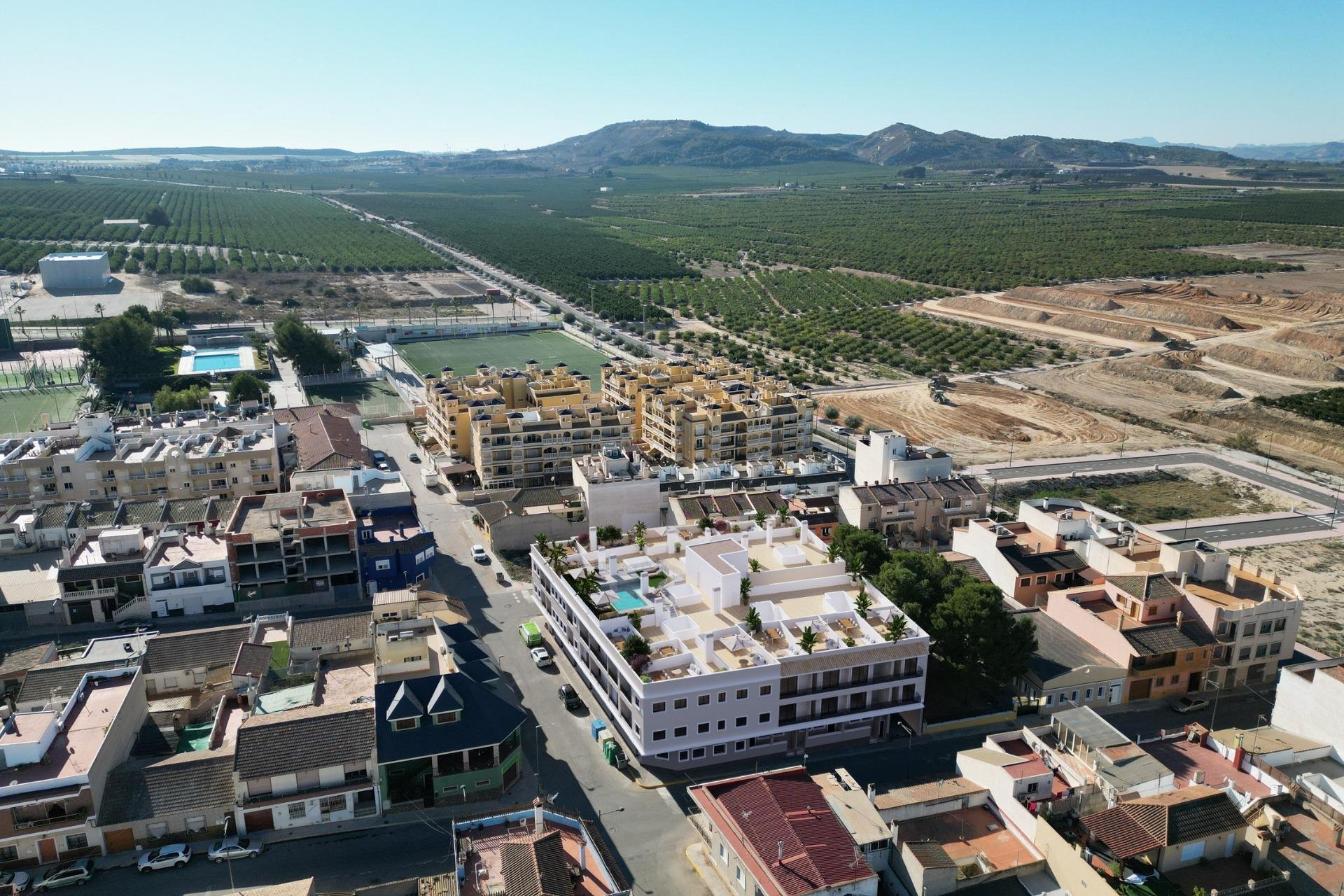 New build - Apartments -
Algorfa - Pueblo
