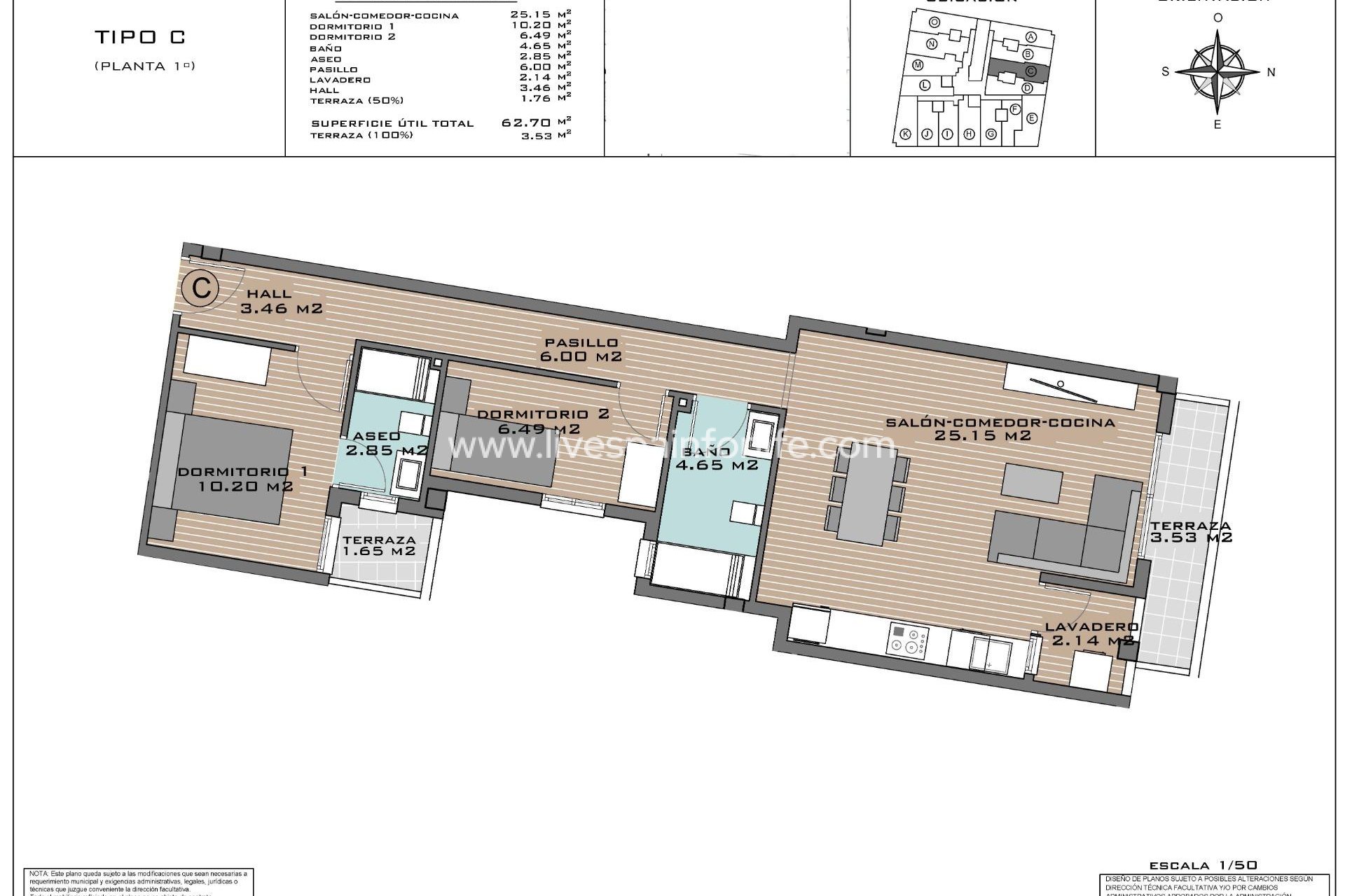 New build - Apartments -
Algorfa - Pueblo