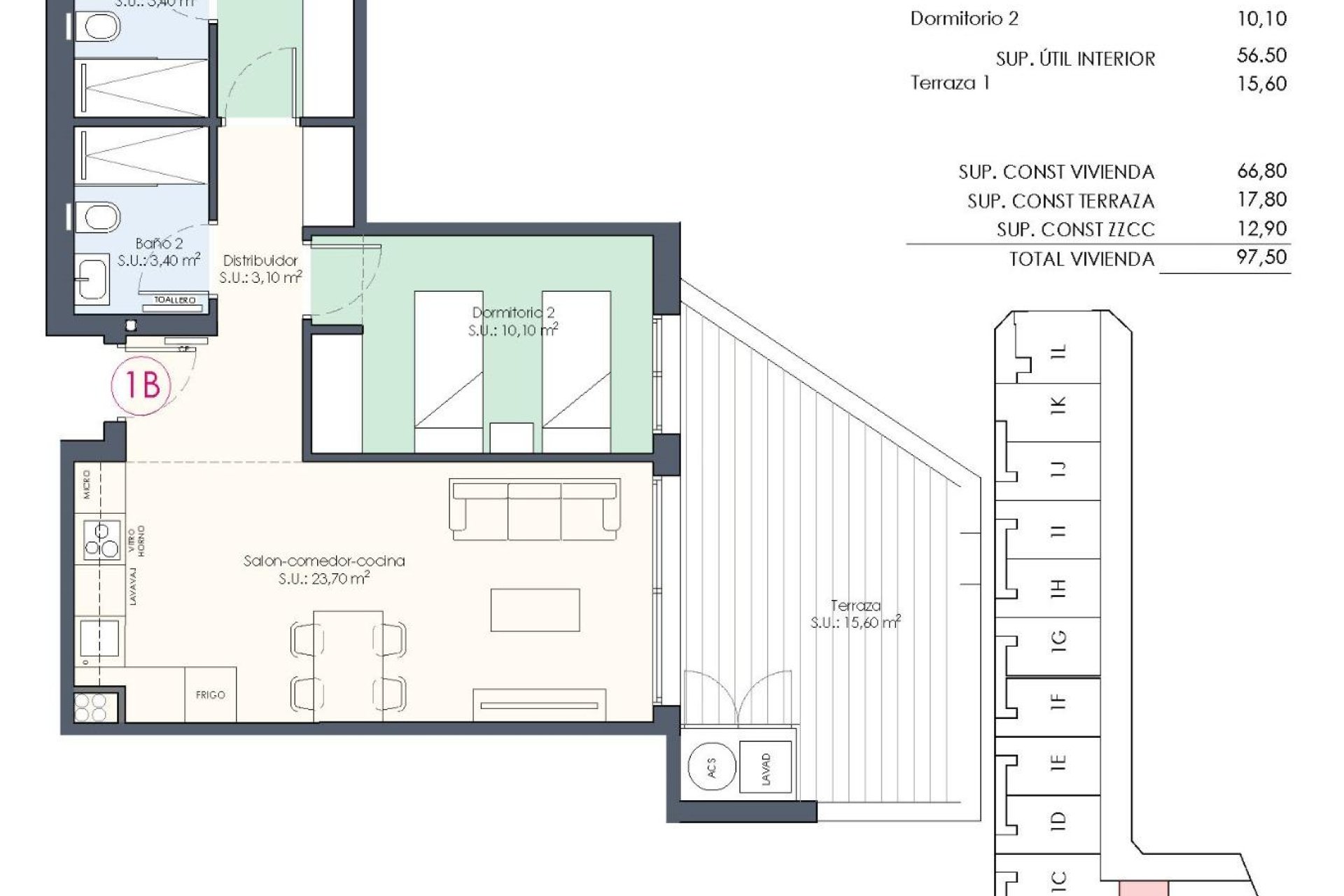 New build - Apartments -
Benijofar - Pueblo