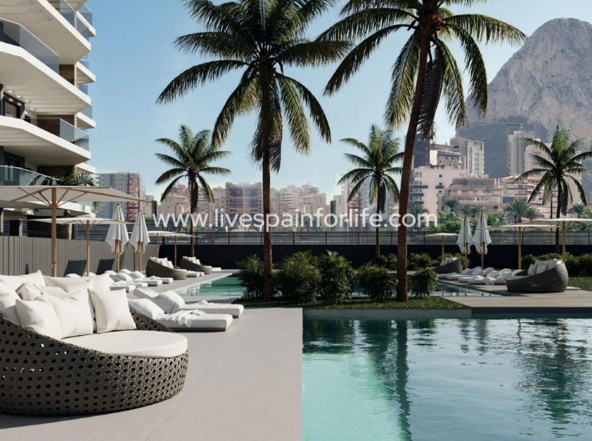 New build - Apartments -
Calpe - Playa Cantal Roig