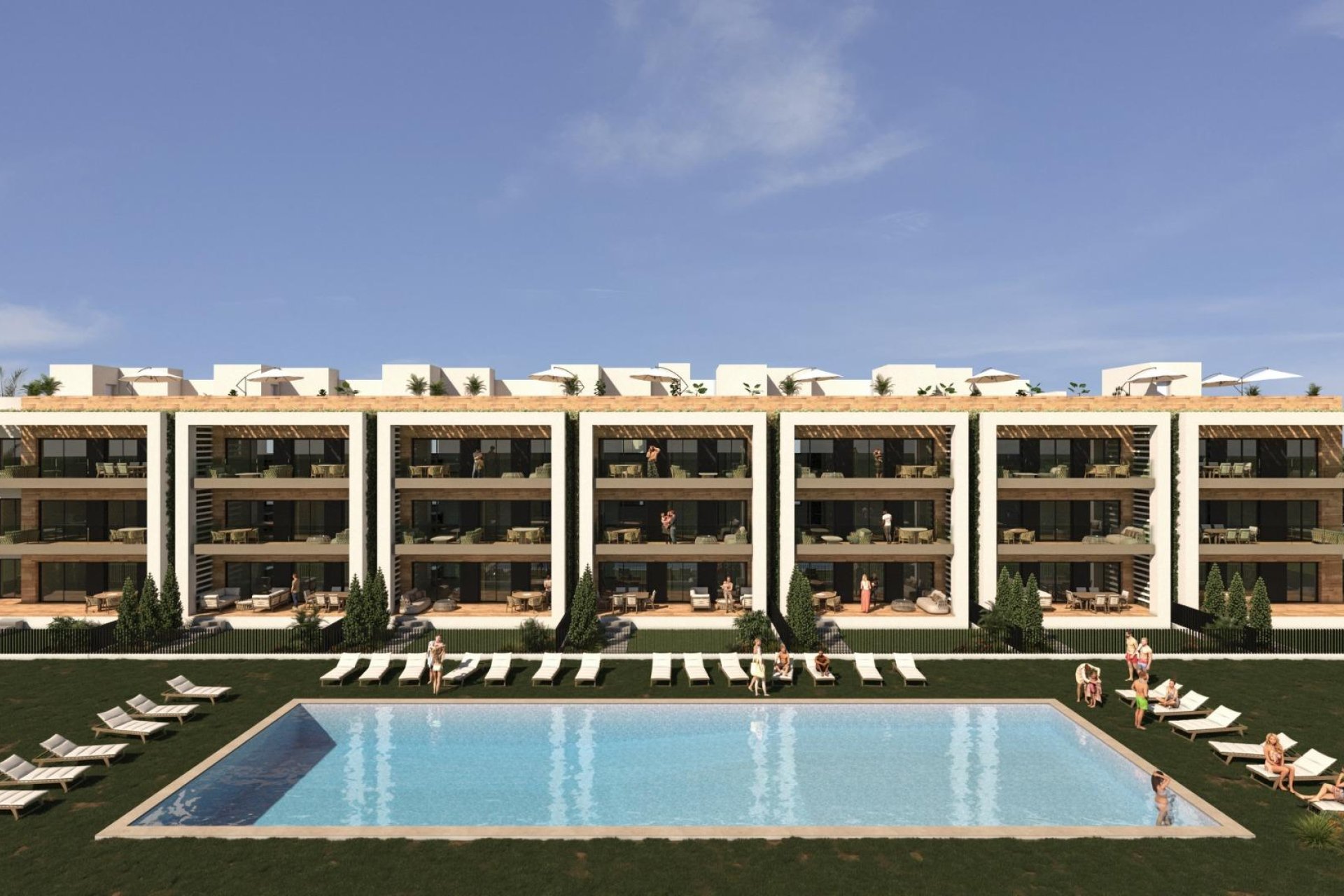 New build - Apartments -
Los Alcázares - La Serena Golf