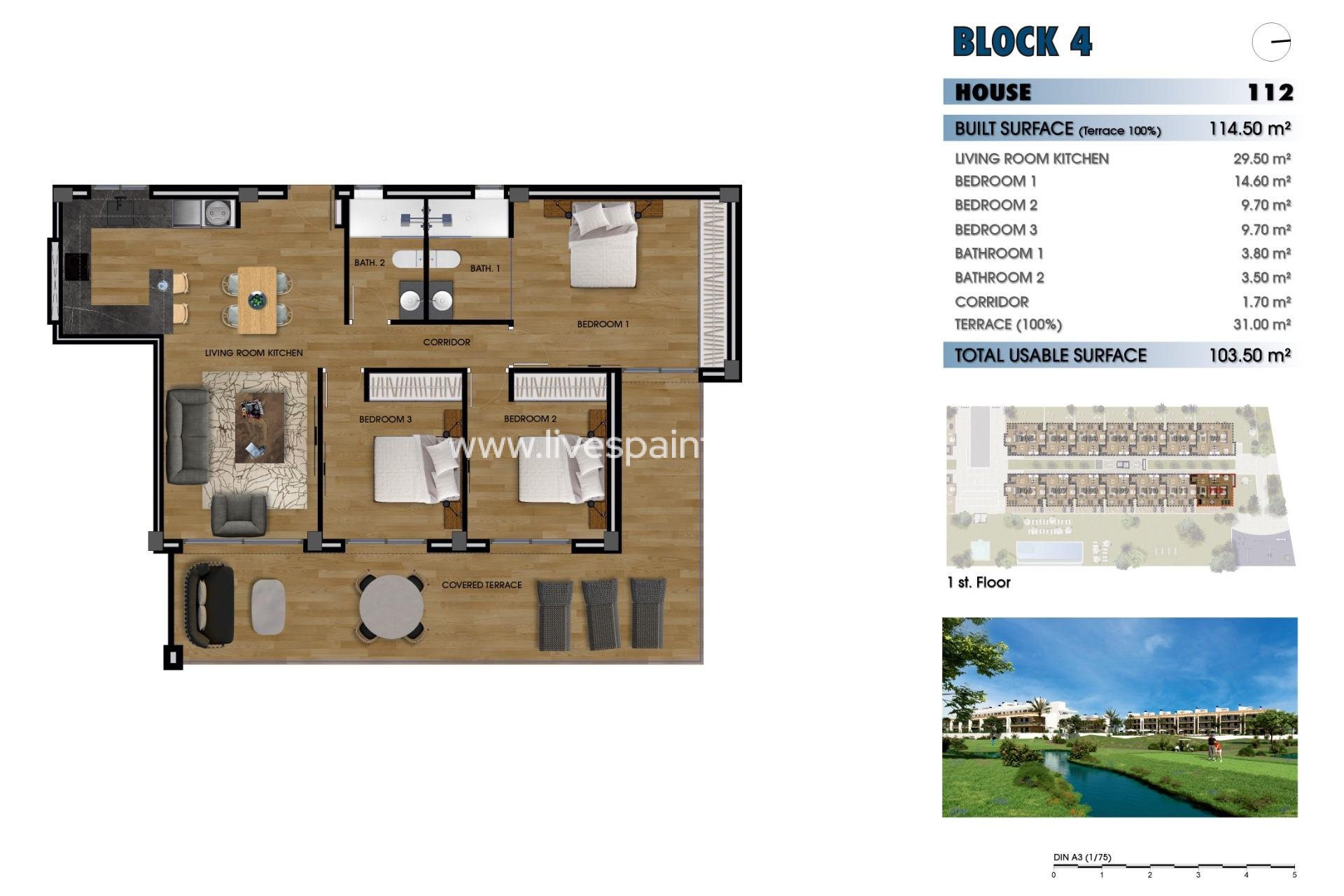 New build - Apartments -
Los Alcázares - La Serena Golf